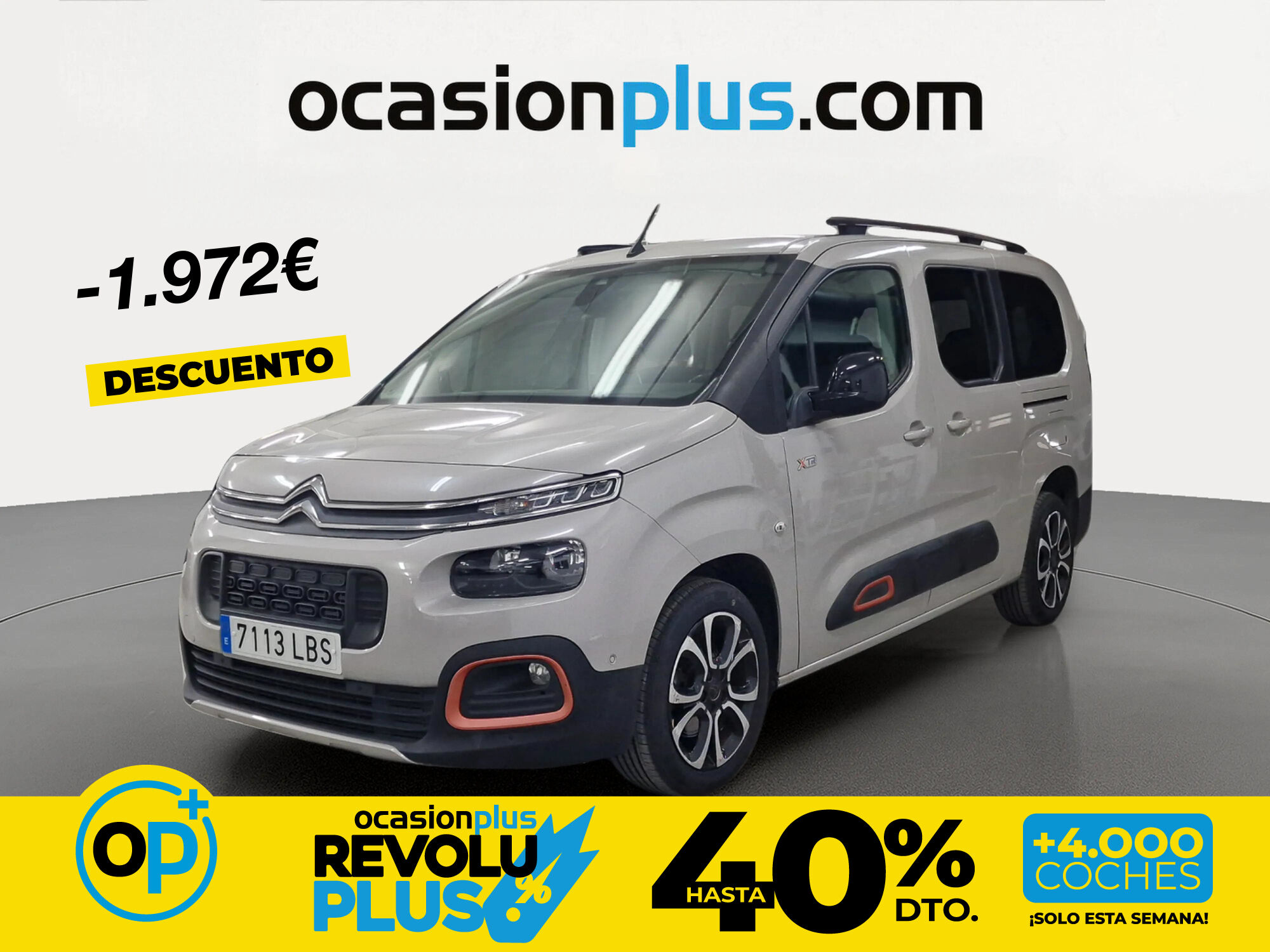 Foto del CITROEN Berlingo BlueHDi S&S Talla XL Shine EAT8 130