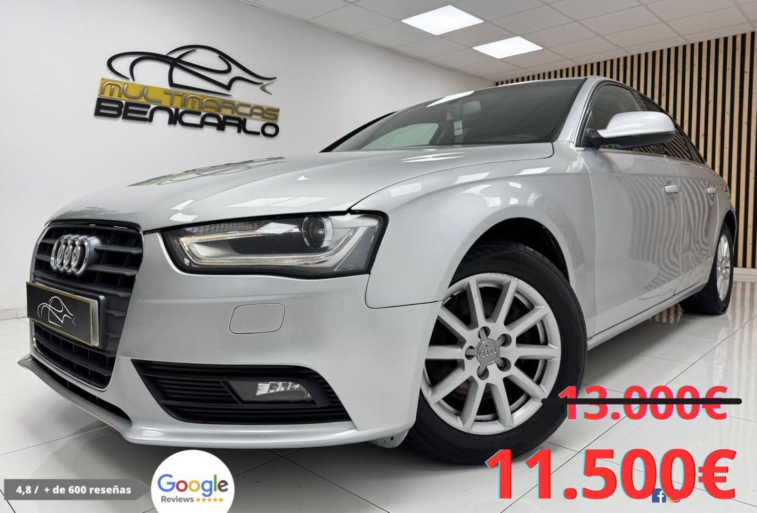 AUDI A4 (2.0TDI Advanced Edition DPF 143) en Castellón