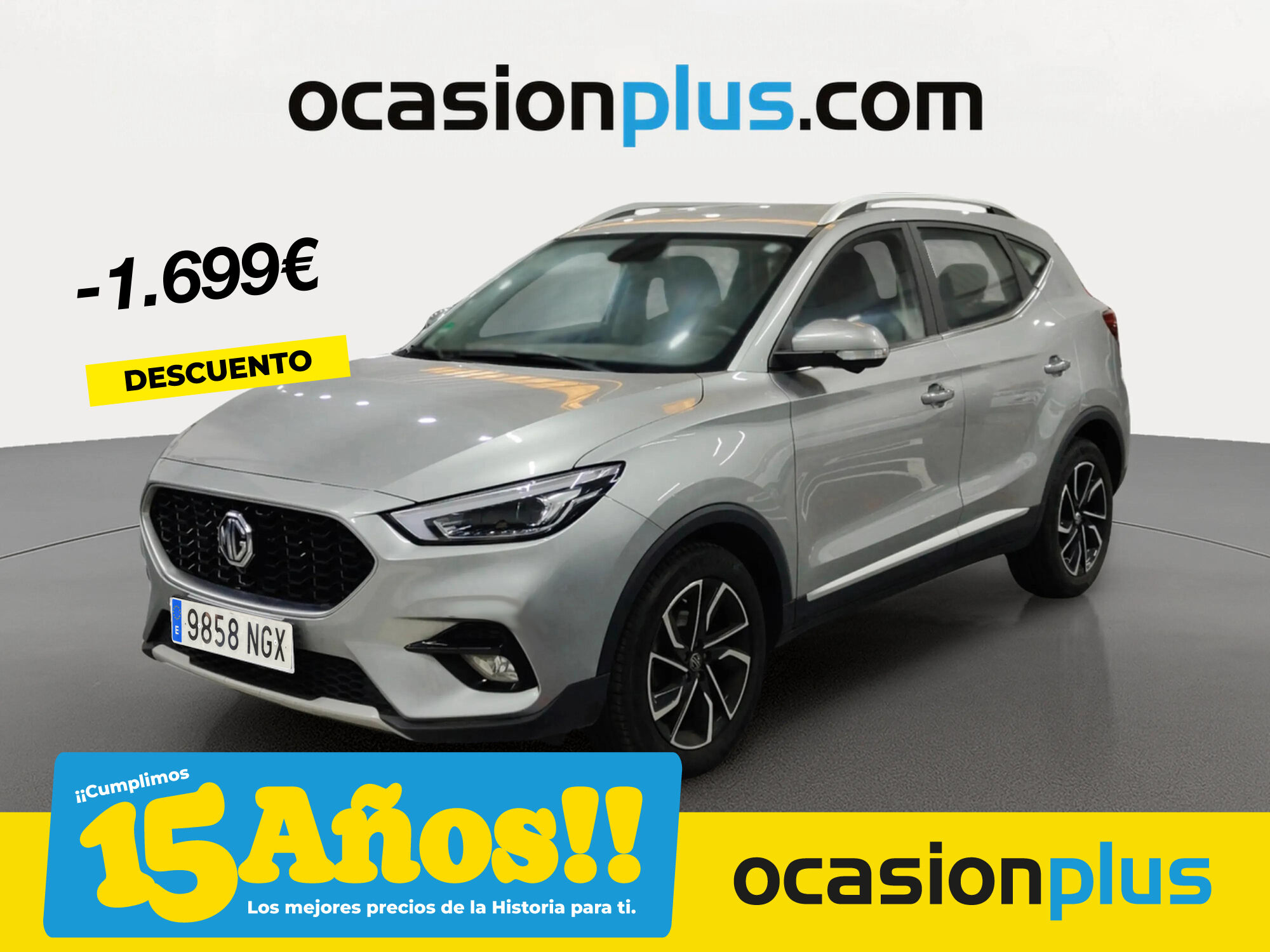 MG ZS (1.0T Luxury Auto 82 kW (111 CV)) en Madrid