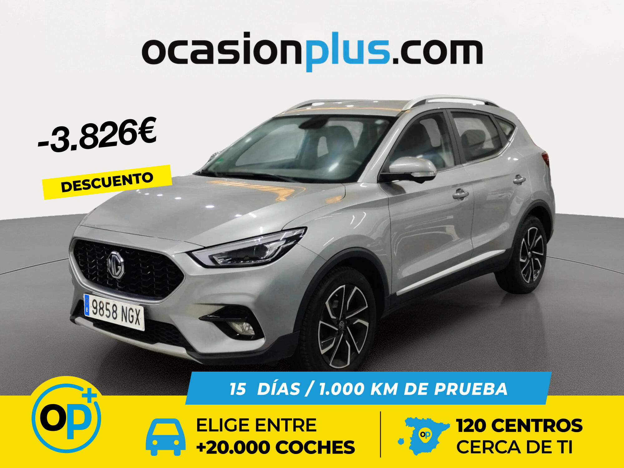 MG ZS (1.0T Luxury Auto 82 kW (111 CV)) en Madrid