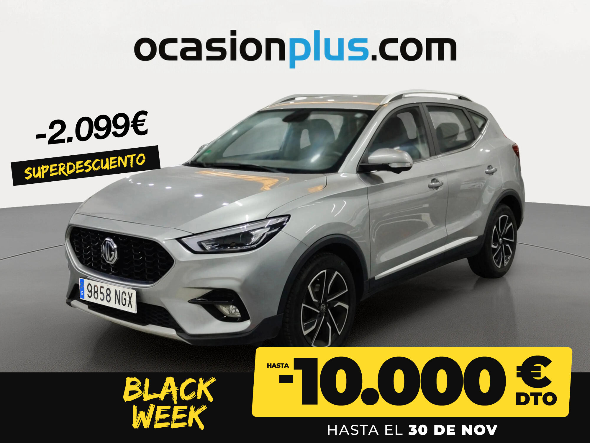 MG ZS (1.0T Luxury Auto 82 kW (111 CV)) en Madrid