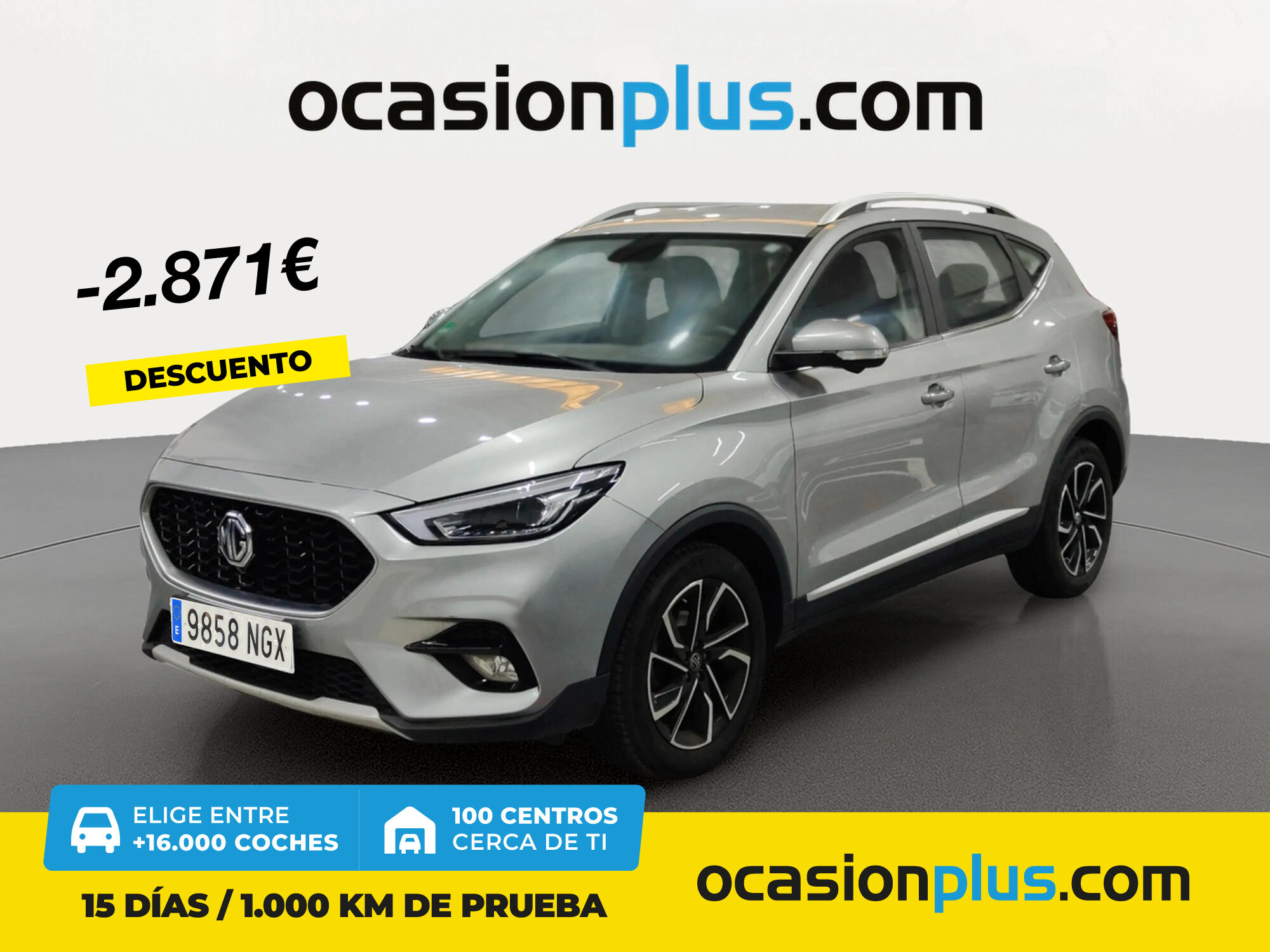 MG ZS (1.0T Luxury Auto 82 kW (111 CV)) en Madrid