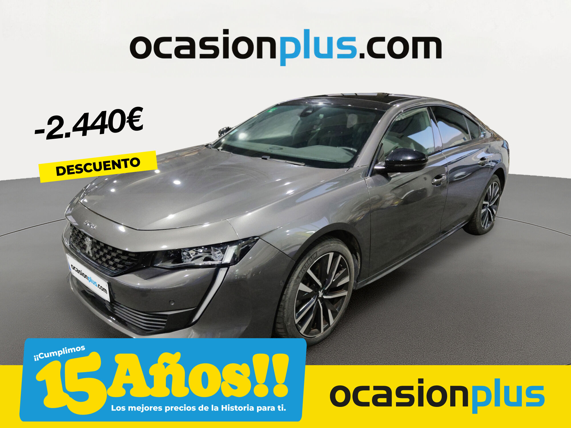 PEUGEOT 508 (Hybrid 225 GT e-EAT8 165 kW (225 CV)) en Madrid