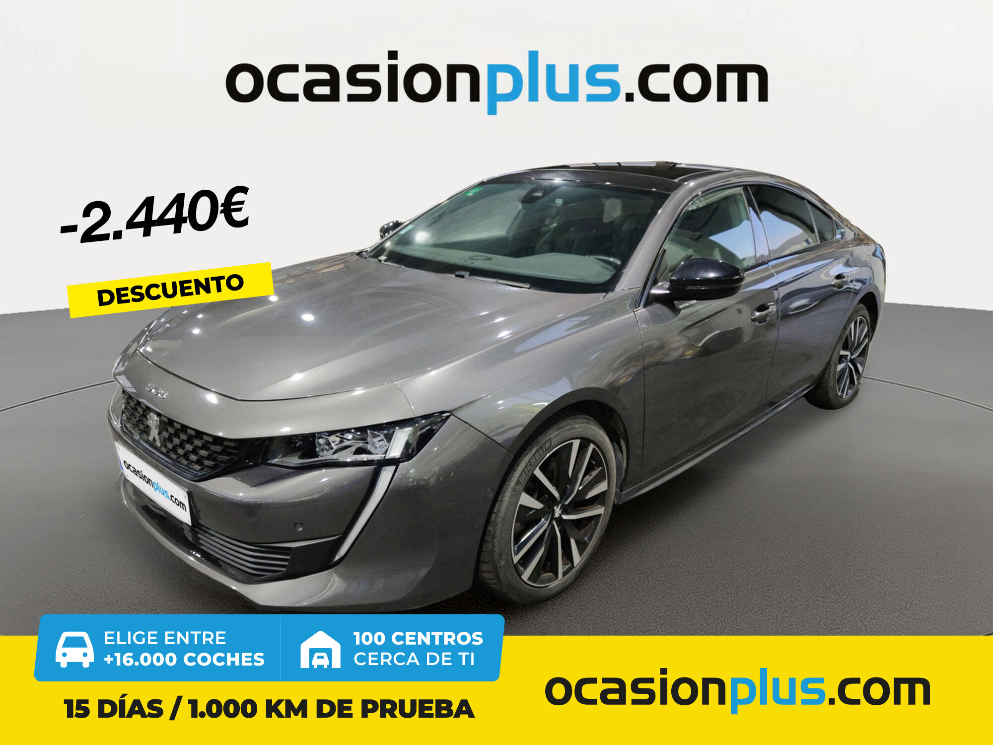 PEUGEOT 508 (Hybrid 225 GT e-EAT8 165 kW (225 CV)) en Madrid
