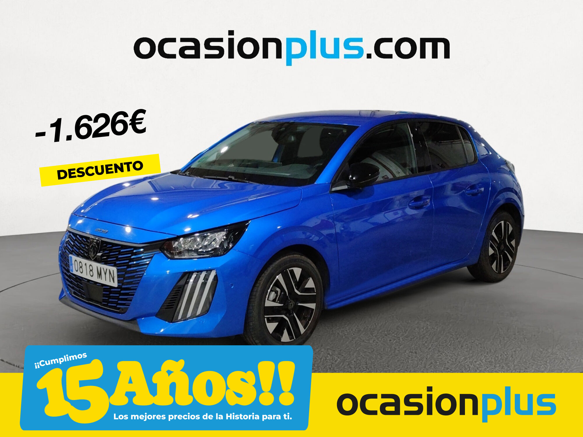 PEUGEOT 208 (PureTech 100 Allure 75 kW (100 CV)) en Madrid