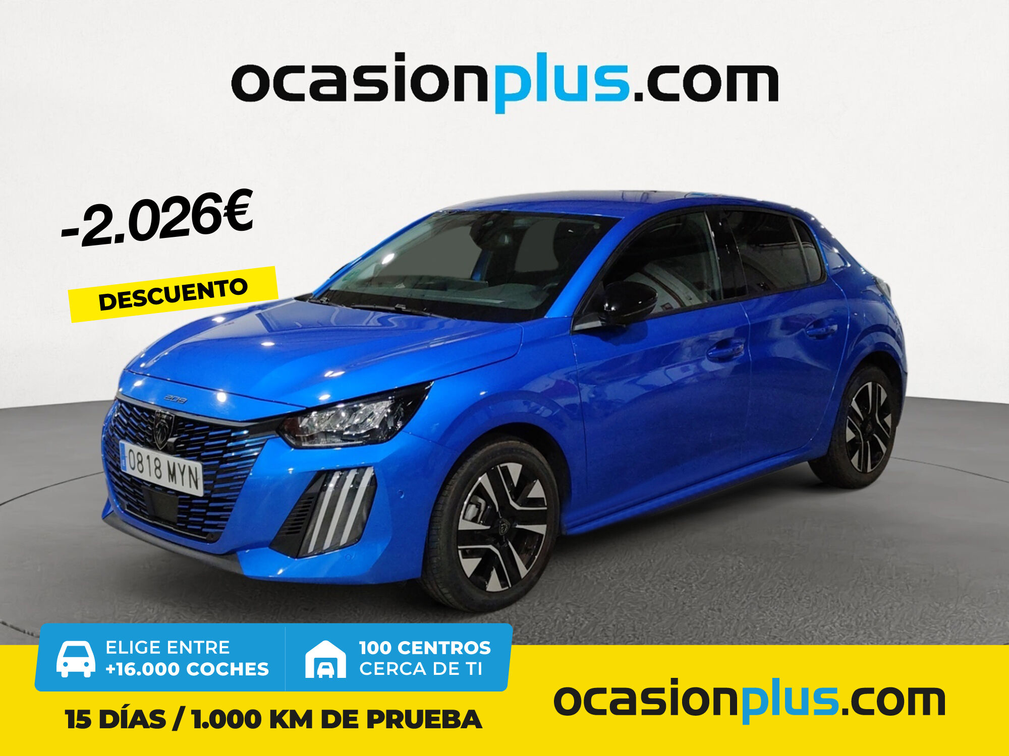 PEUGEOT 208 (PureTech 100 Allure 75 kW (100 CV)) en Madrid