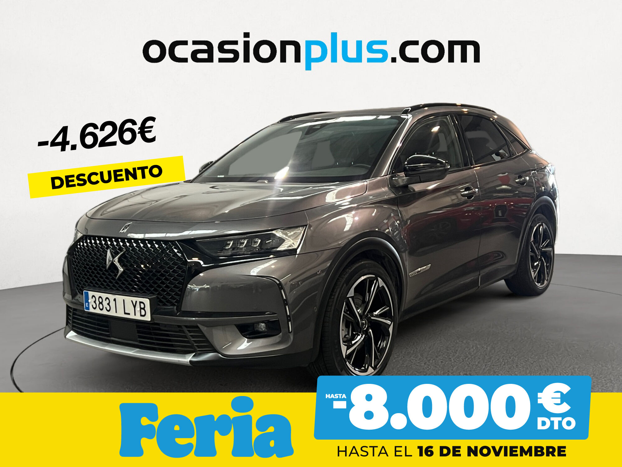 DS DS7 (E-Tense 300 Louvre 4WD Auto 221 kW (300 CV)) en Madrid