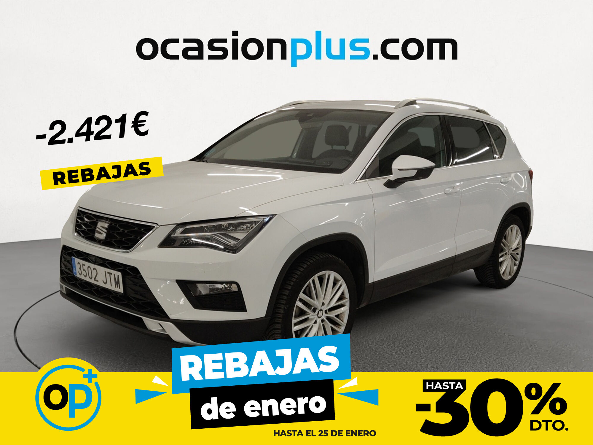 SEAT Ateca (2.0 TDI S&S Xcellence 4Drive DSG 140 kW (190 CV)) en Madrid