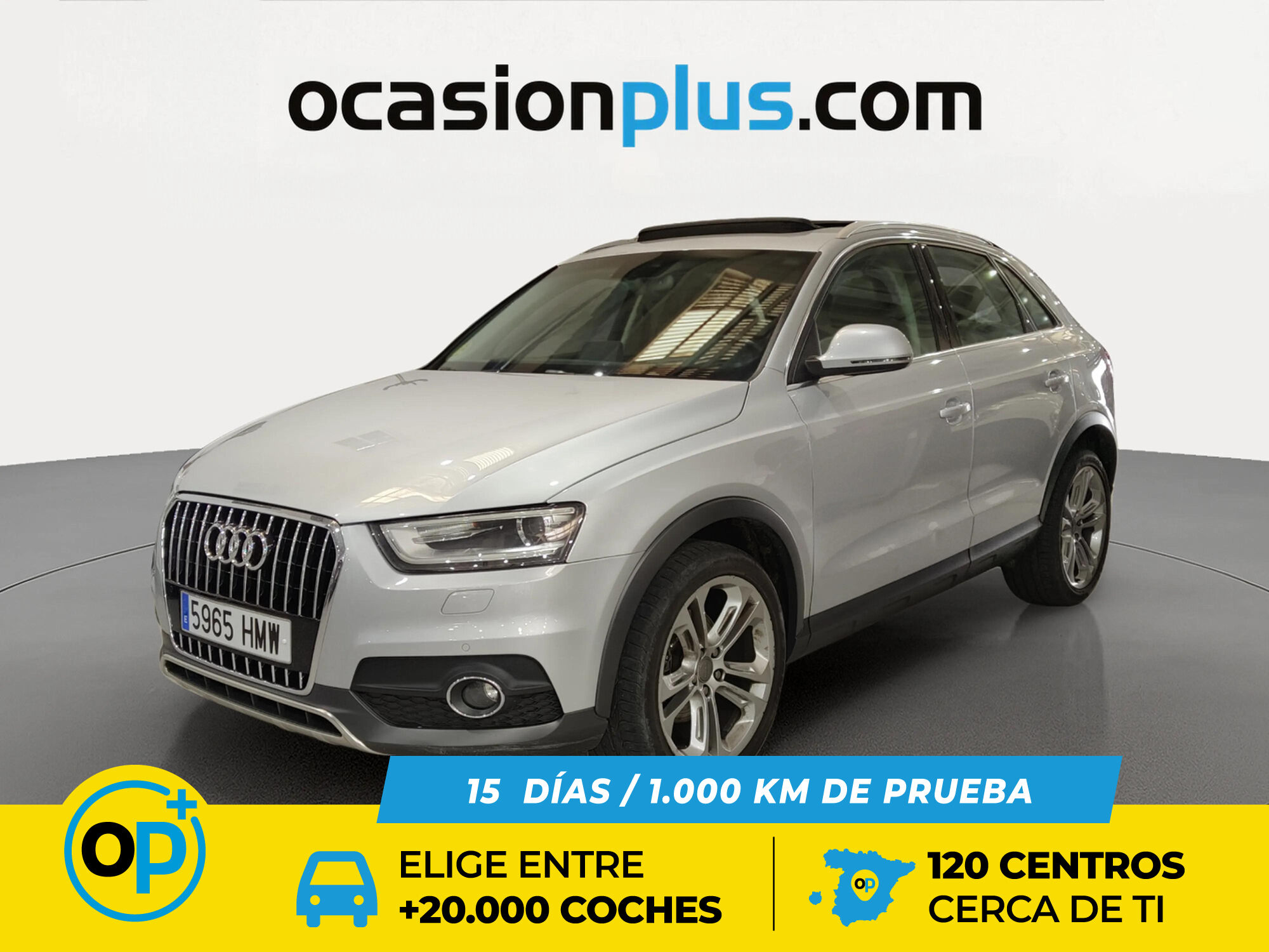 AUDI Q3 (Ambition 2.0 TDI quattro 130 kW (177 CV) S tronic) en Madrid