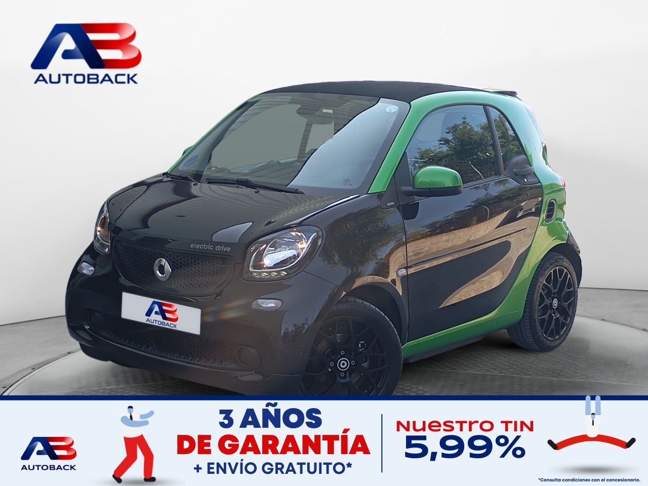 SMART Fortwo (60kW(81CV) electric drive coupe) en Madrid