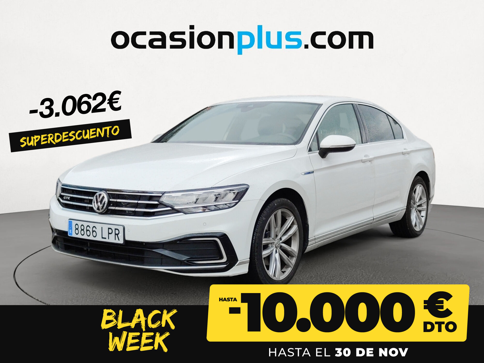 VOLKSWAGEN Passat (GTE 1.4 TSI e-Power DSG 160 kW (218 CV)) en Madrid
