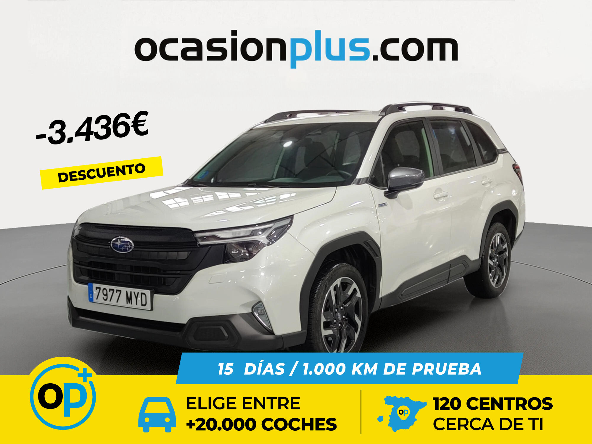 SUBARU Forester (2.0i Hybrid Executive CVT 110 kW (150 CV)) en Madrid