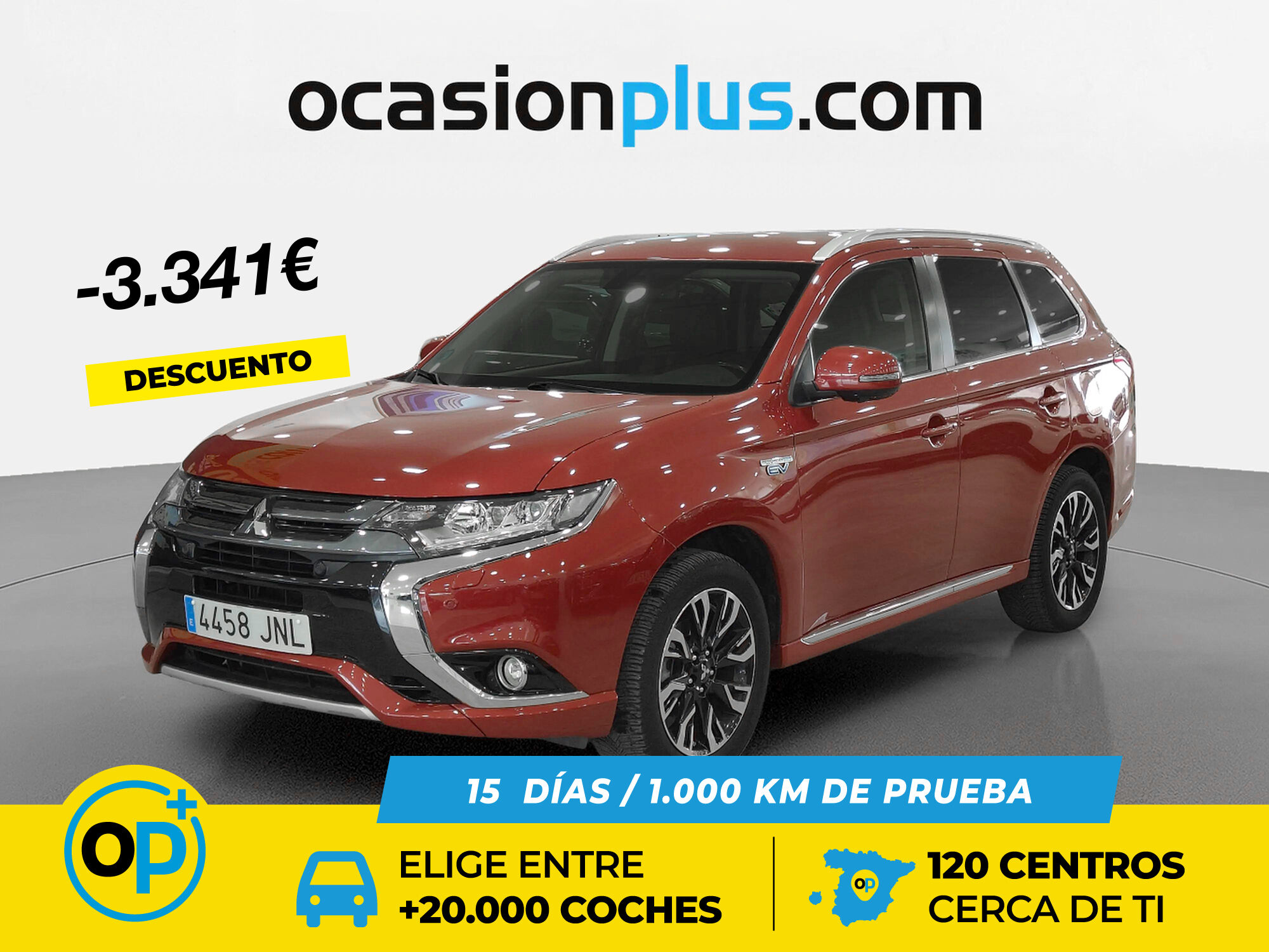 MITSUBISHI Outlander (2.0 PHEV Kaiteki 4WD Auto 149 kW (203 CV)) en Madrid