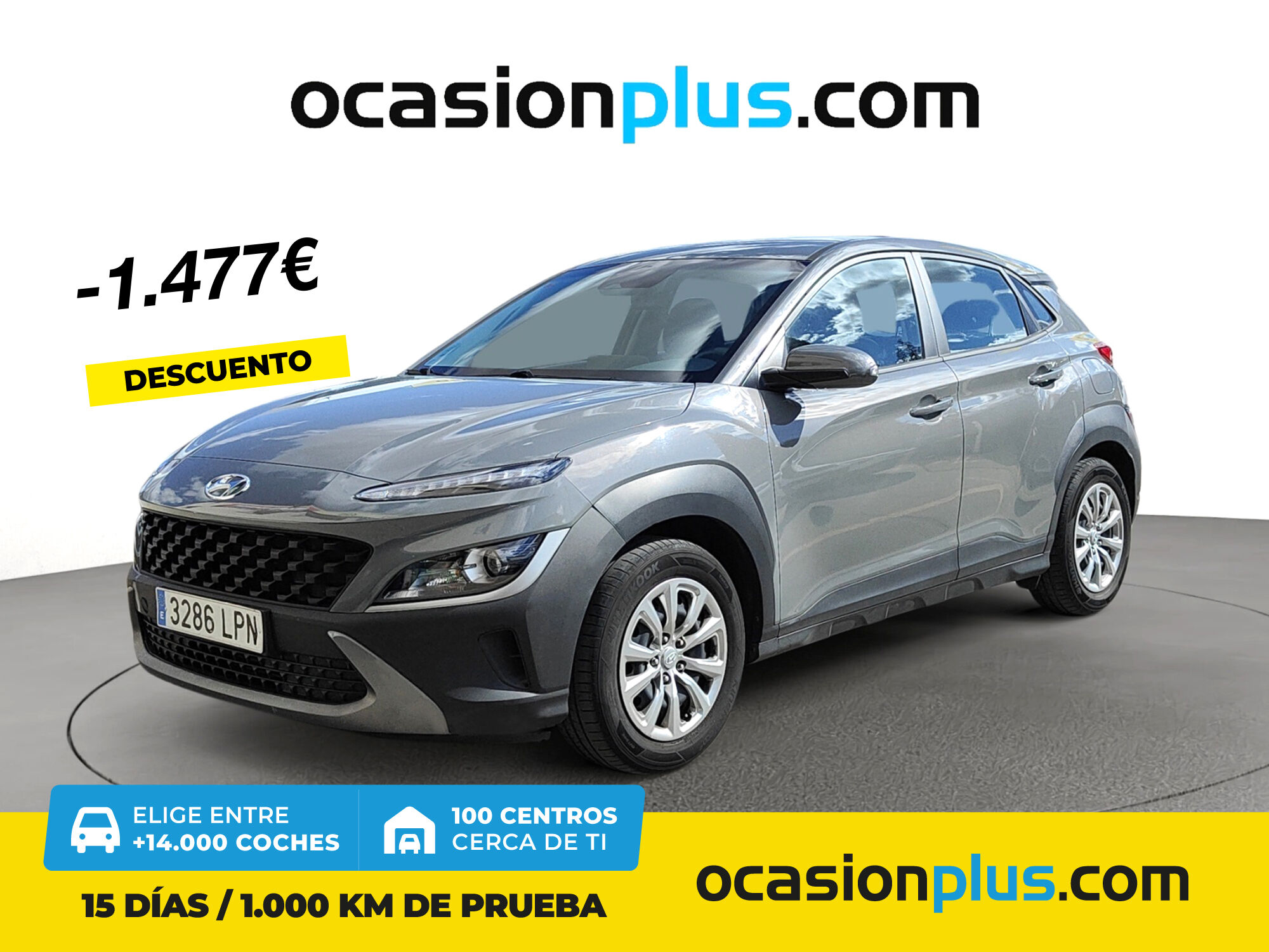 HYUNDAI Kona (1.0 TGDI Klass 4x2 88 kW (120 CV)) en Madrid
