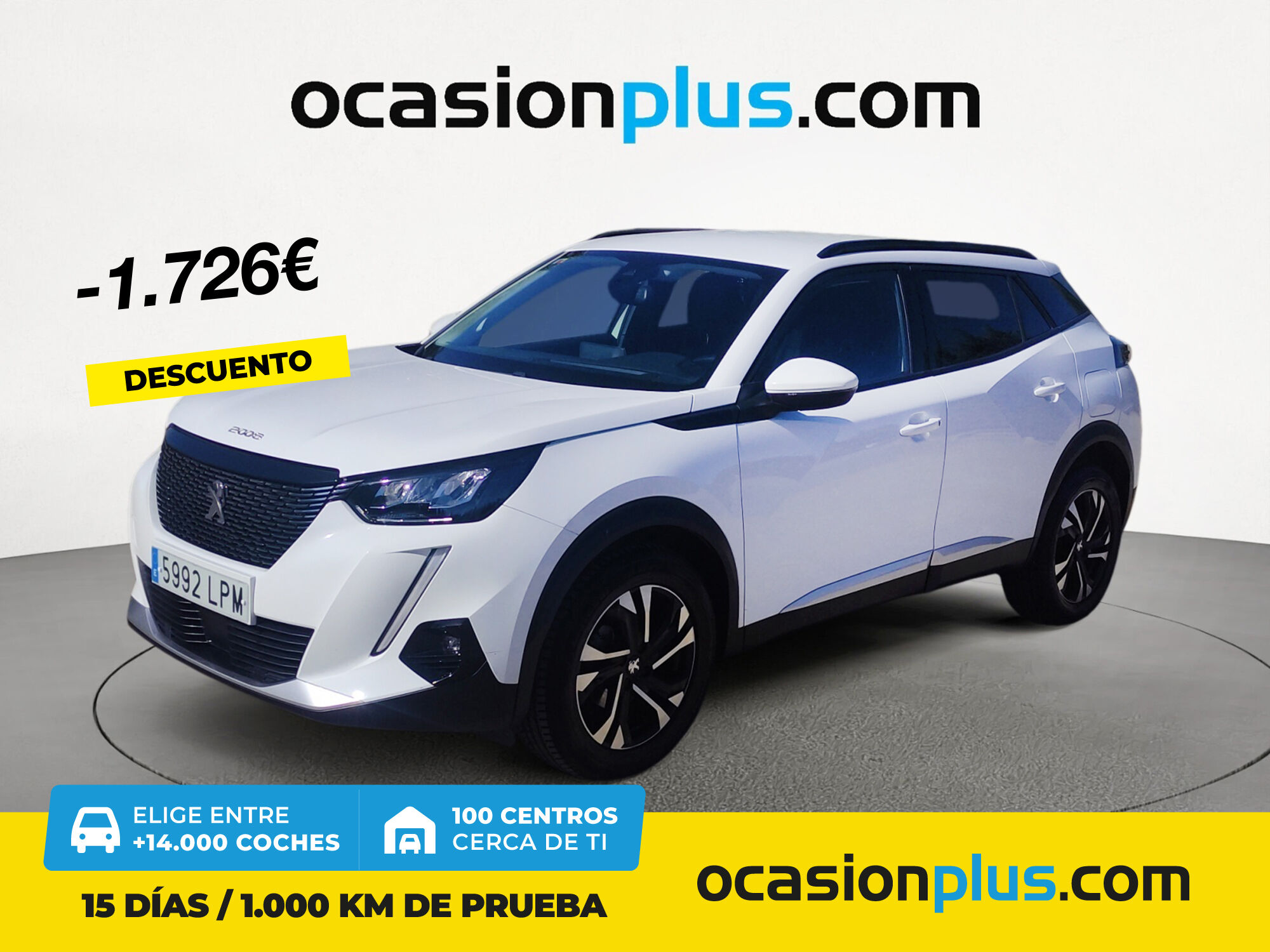 PEUGEOT 2008 (PureTech 130 S&S Allure Pack EAT8 96 kW (130 CV)) en Madrid