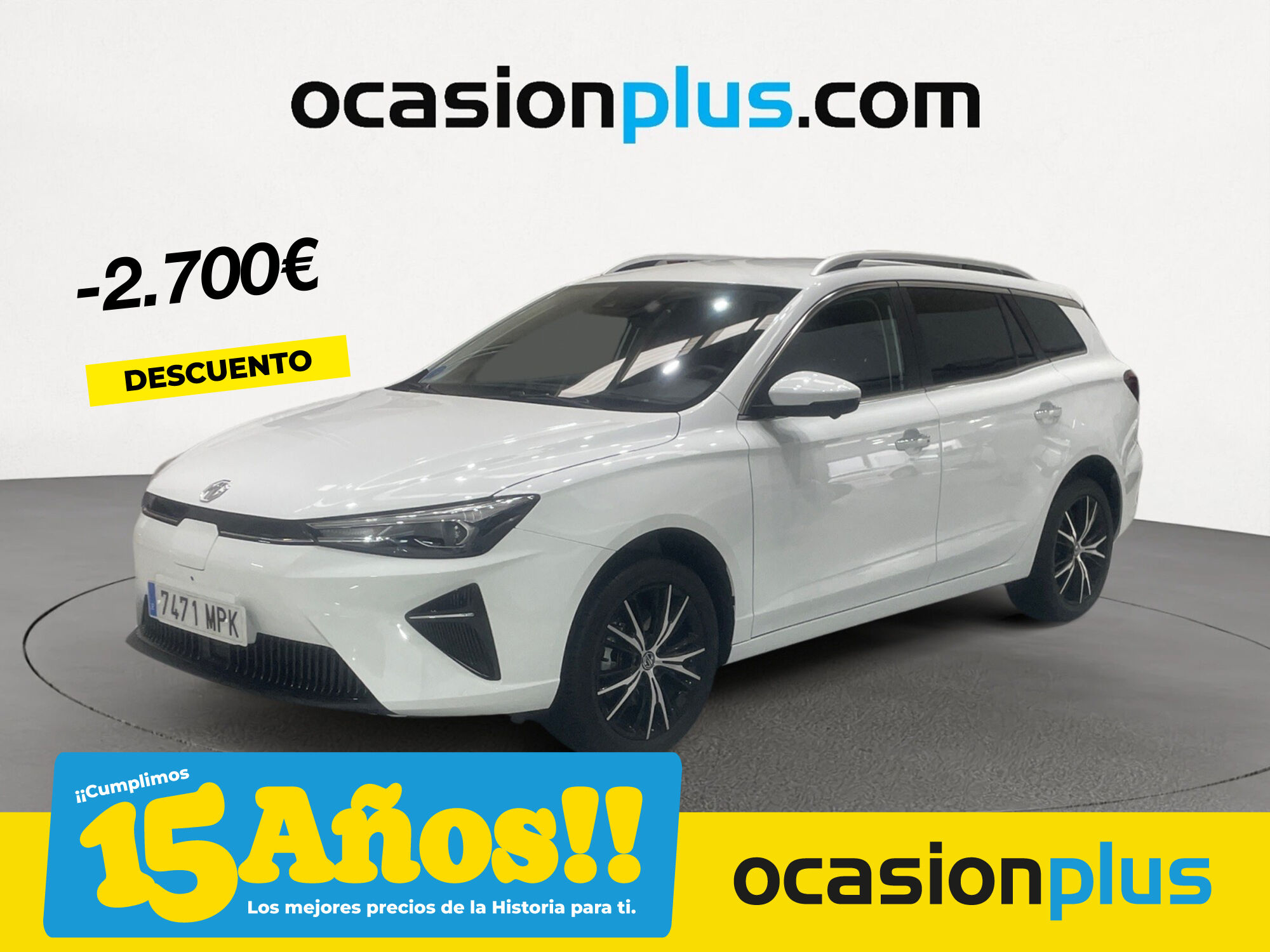 MG 4 (Long Range Luxury 115 kW (156 CV)) en Madrid
