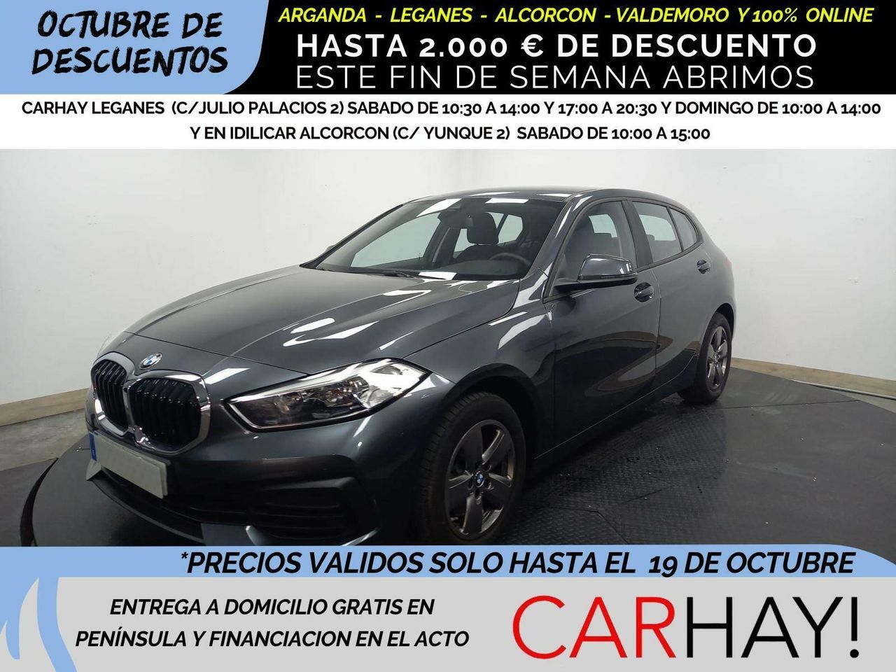 BMW Serie 1 (HATCH 116 d AdBlue) en Madrid