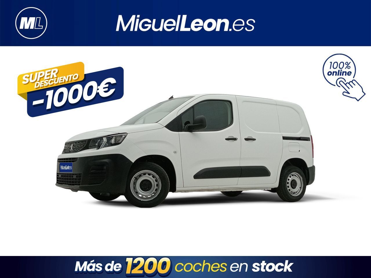 PEUGEOT Partner (Premium Standard 75CV 1.5) en Palmas, Las