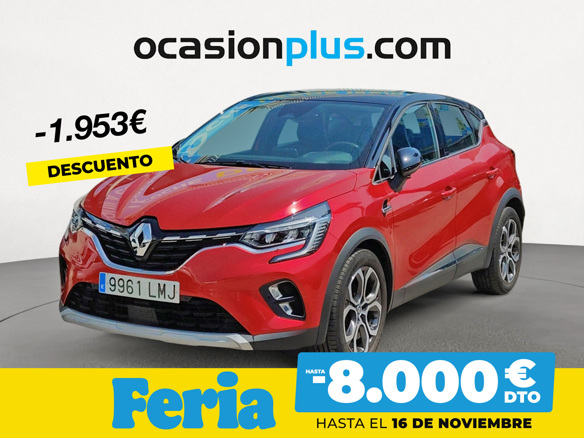 RENAULT Captur (Zen E-TECH Híbrido enchufable 118 kW (160 CV)) en Madrid
