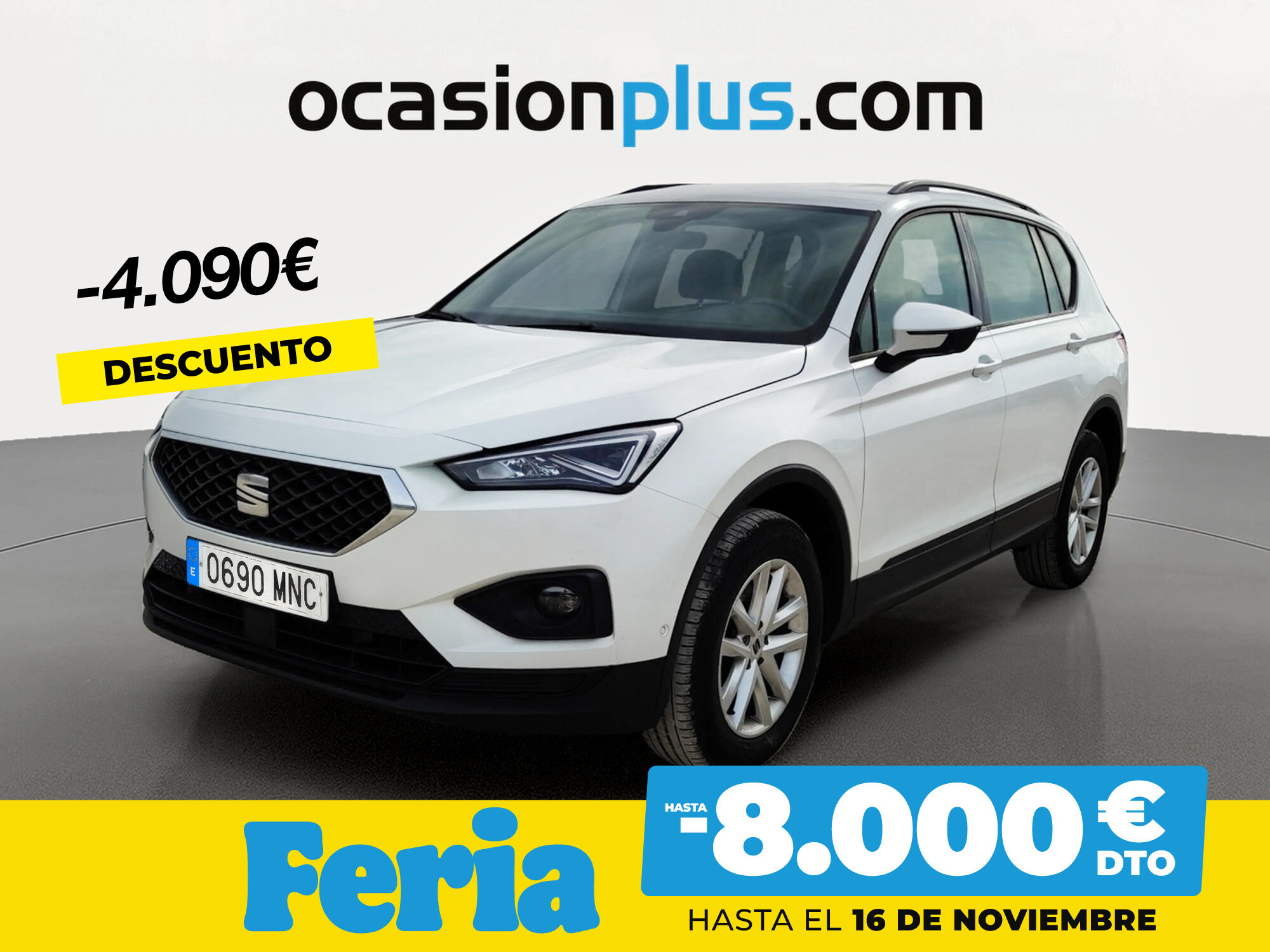 SEAT Tarraco (1.5 TSI S&S Style XL 110 kW (150 CV)) en Madrid