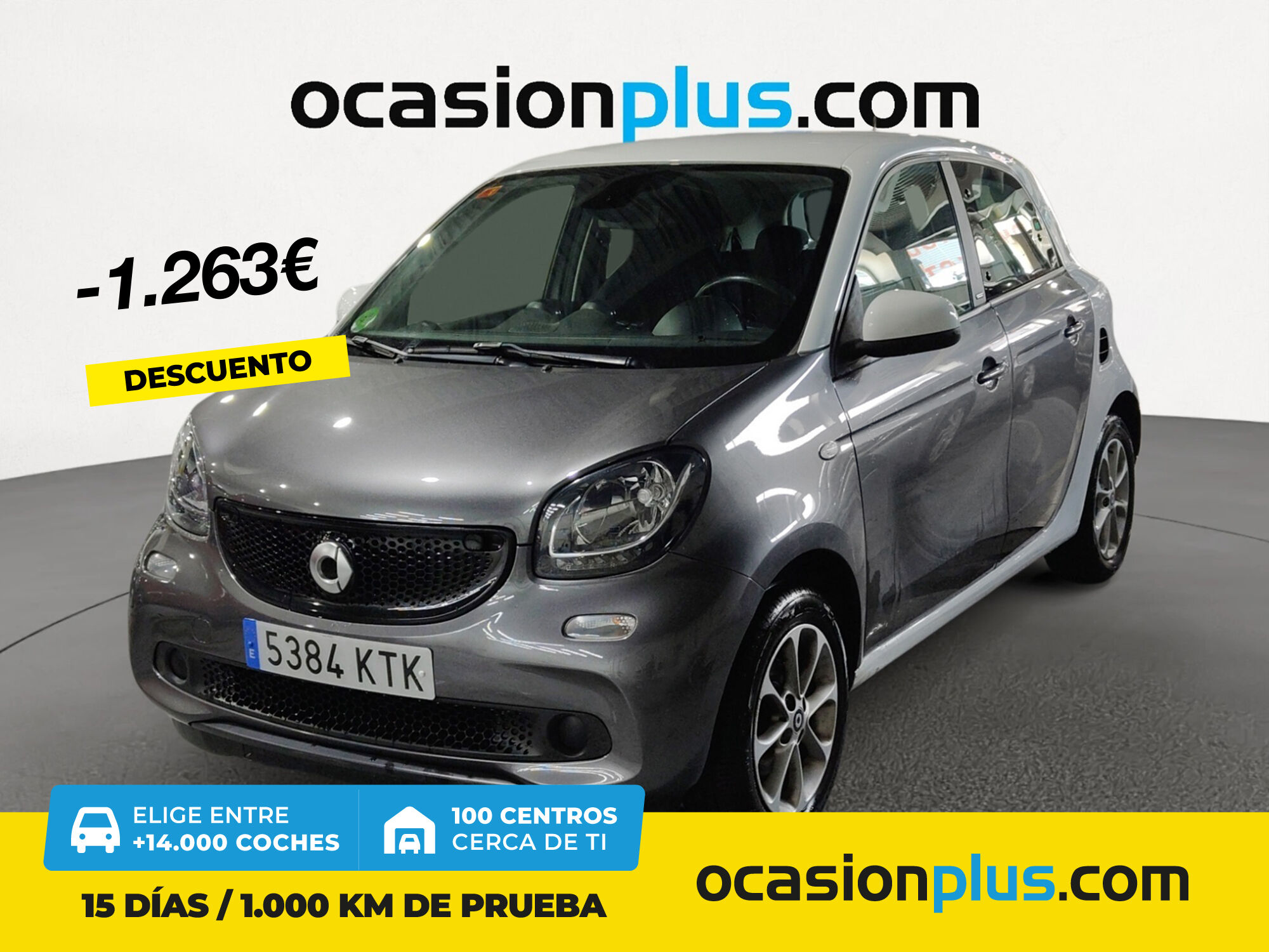 SMART Forfour (S/S 66 kW (90 CV)) en Madrid