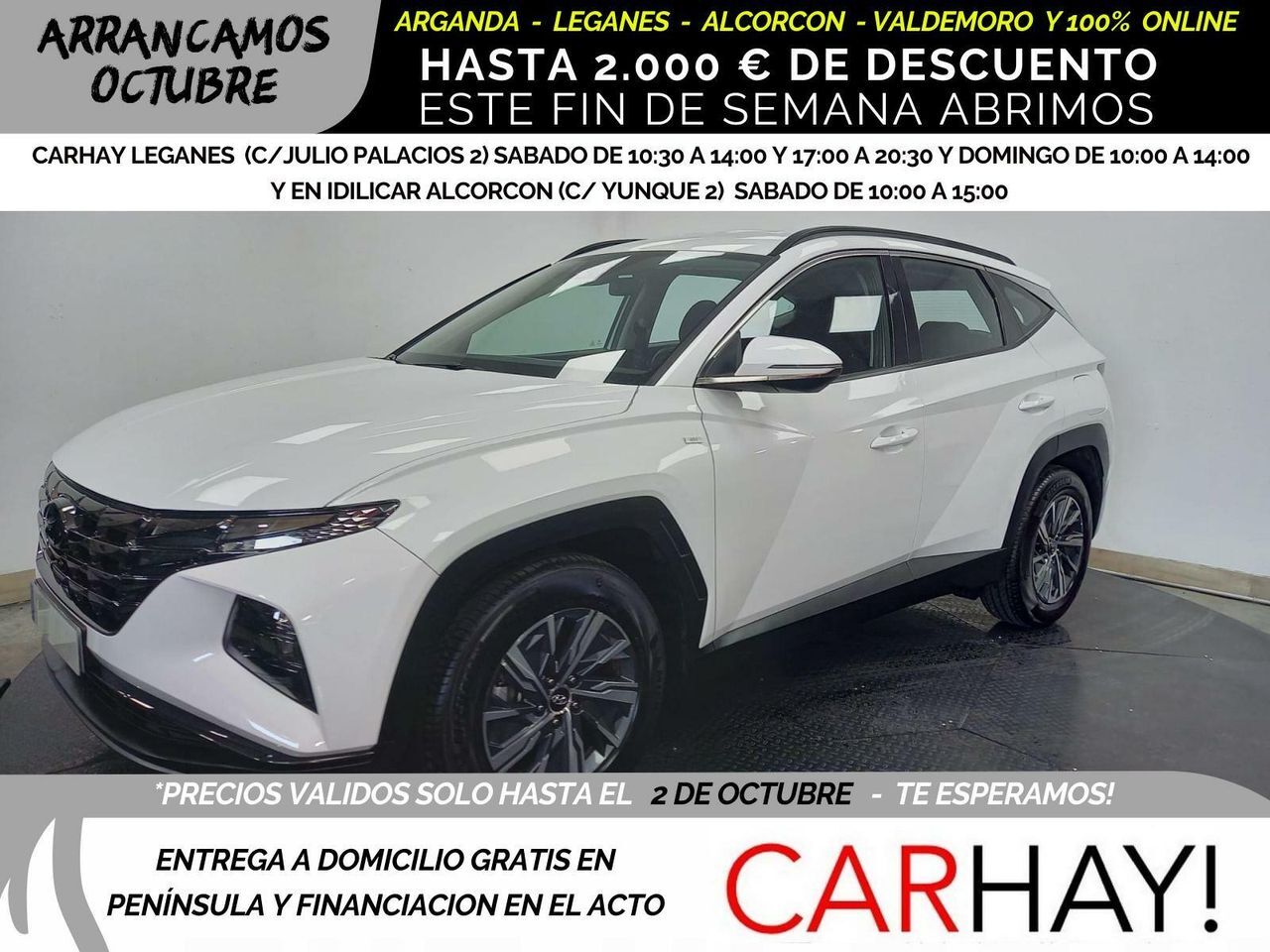 HYUNDAI Tucson (1.6 CRDI 100kW (136CV) 48V Maxx DCT 4x4) en Madrid
