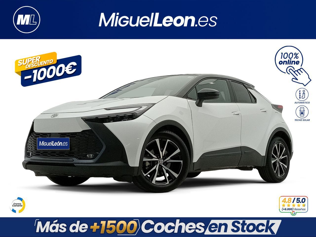 TOYOTA C-HR (1.8 140H Advance) en Palmas, Las