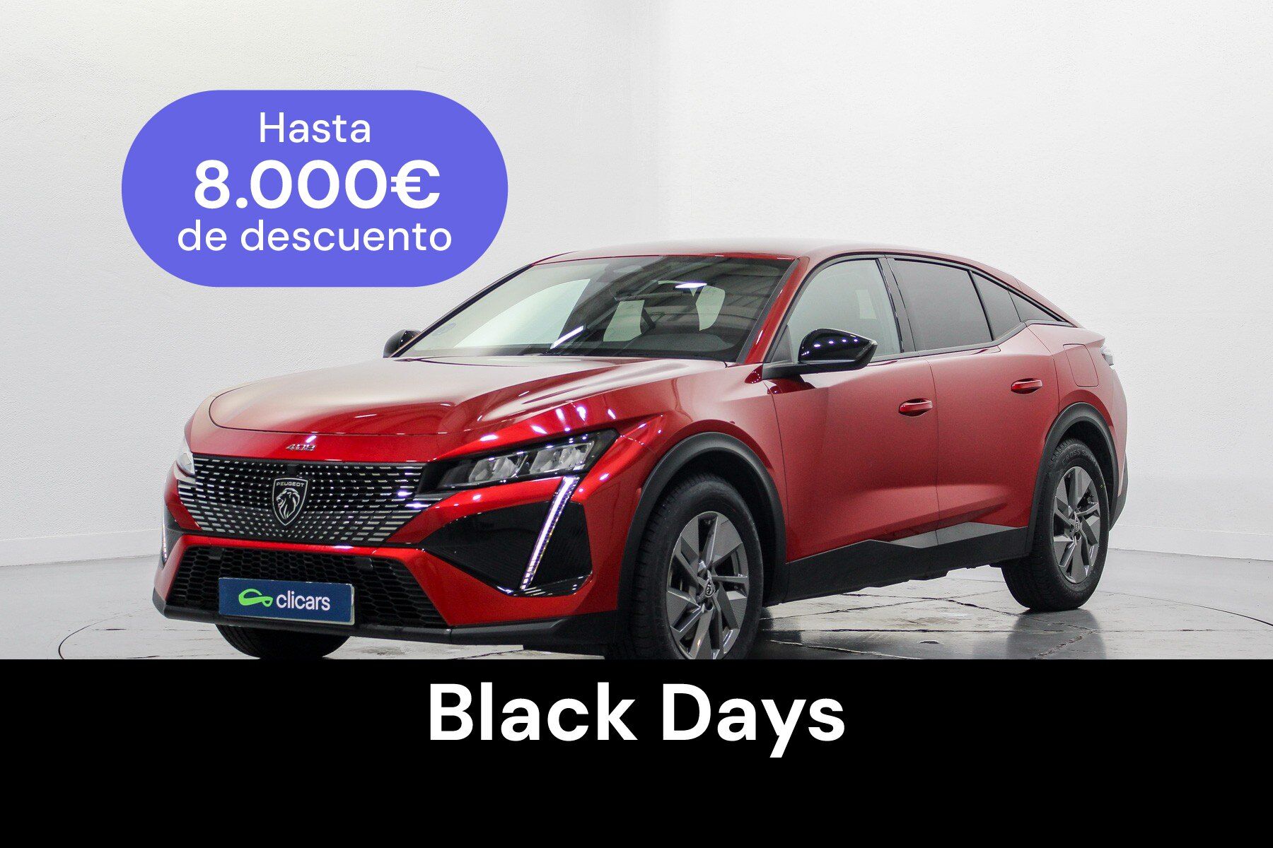 PEUGEOT 408 (408 Hybrid 180 Allure e-EAT8) en Madrid