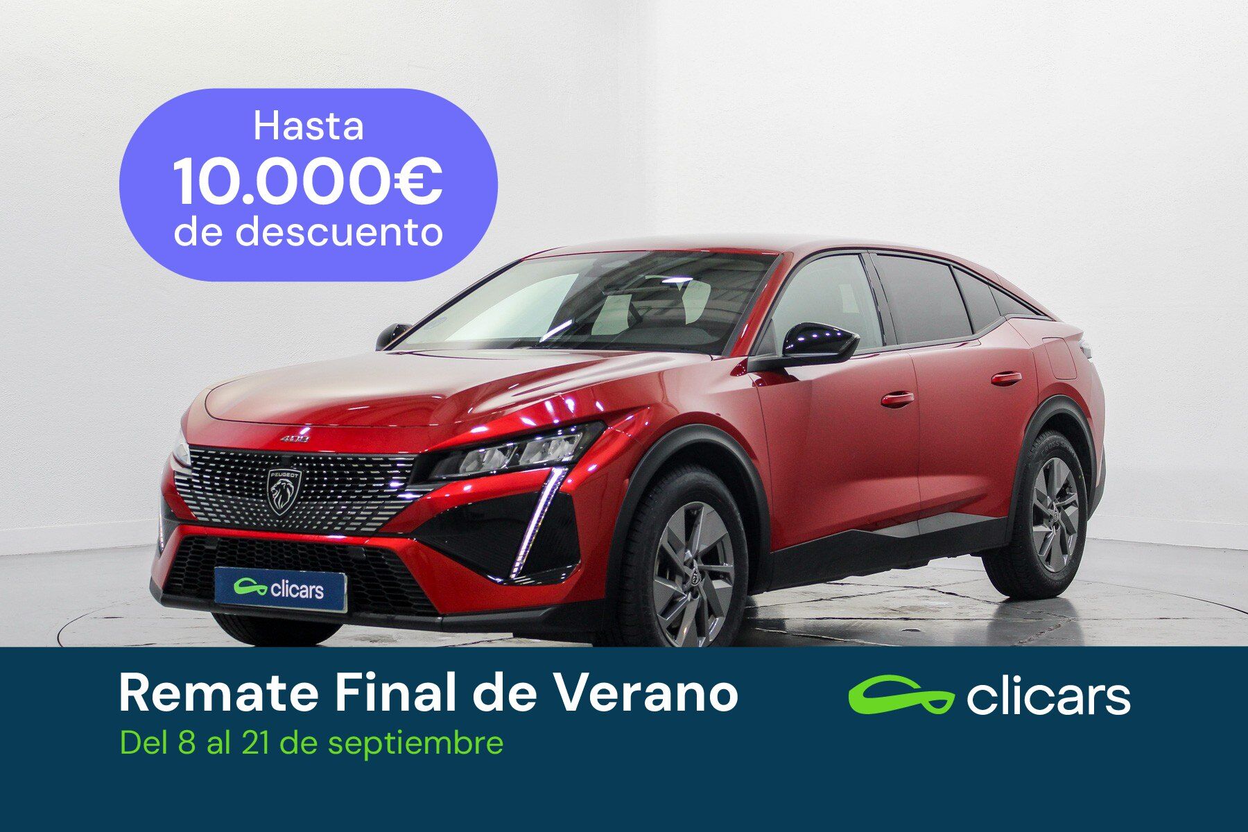 PEUGEOT 408 (408 Hybrid 180 Allure e-EAT8) en Madrid