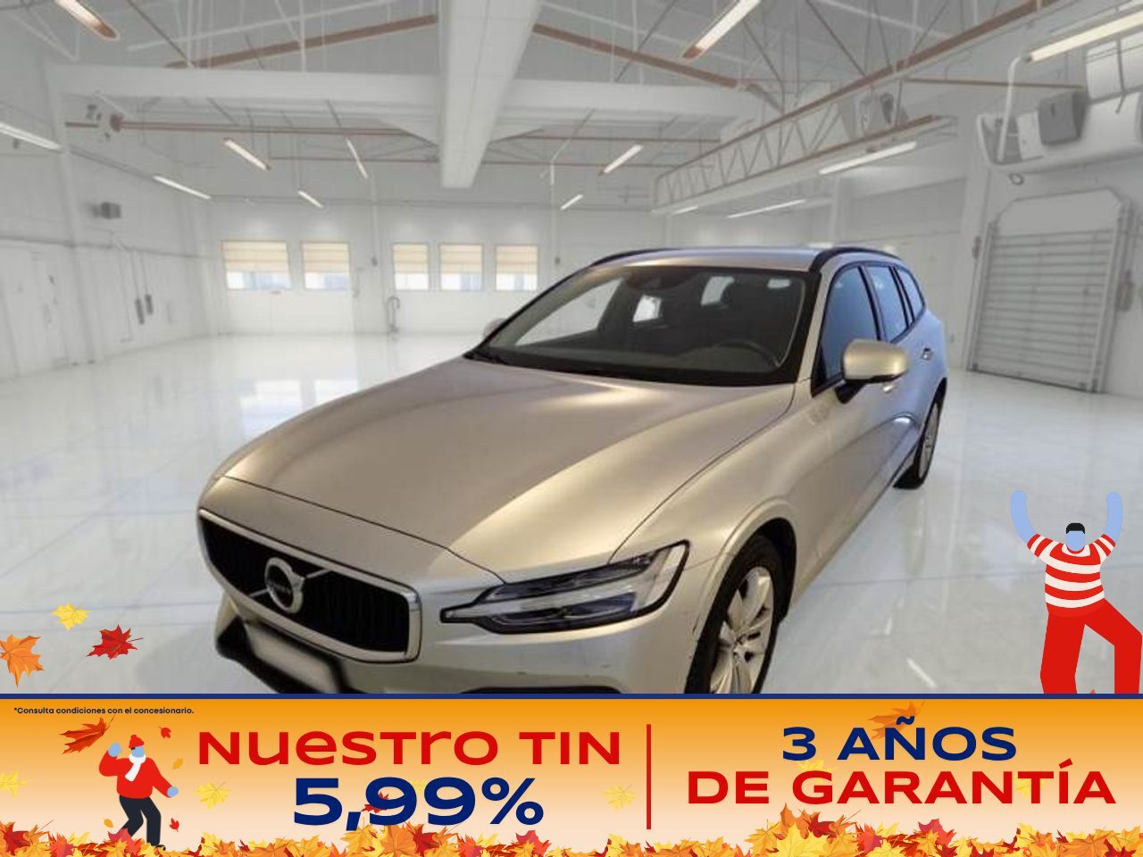 VOLVO V60 (2.0 B4 (D) Momentum Auto) en Madrid