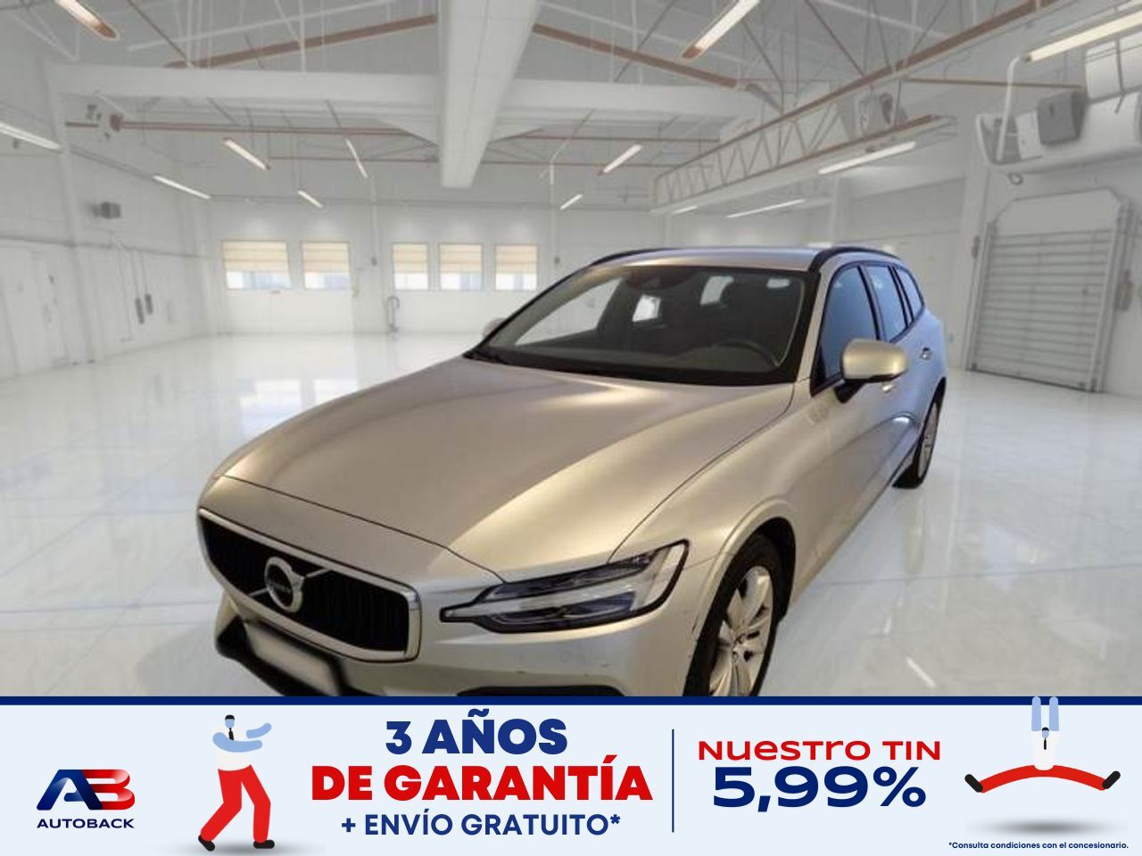 VOLVO V60 (2.0 B4 (D) Momentum Auto) en Madrid