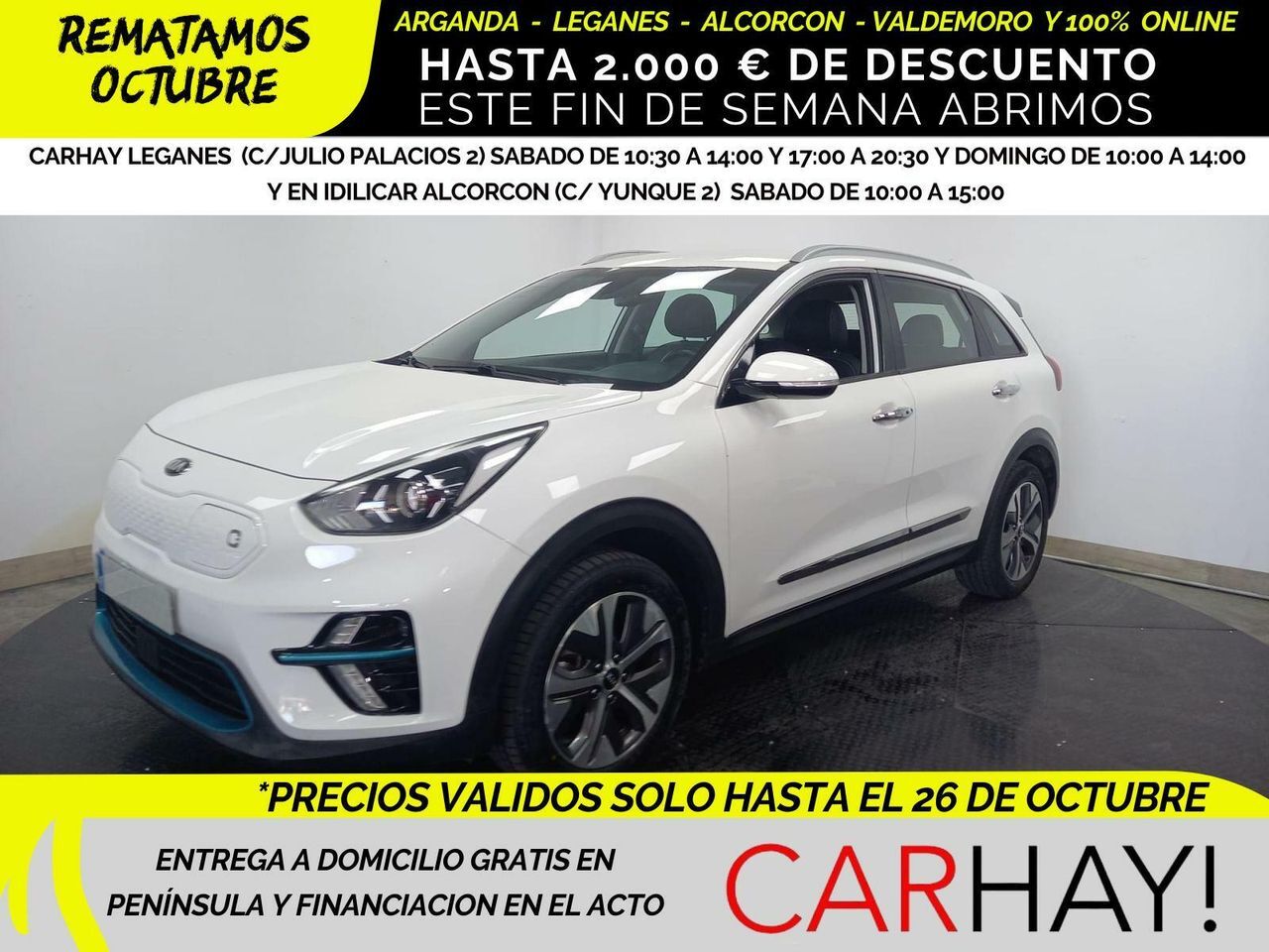 KIA Niro (DRIVE 205CV - 460KM AUTONOMIA) en Madrid