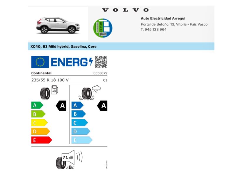 VOLVO XC40 B3 Core Aut.