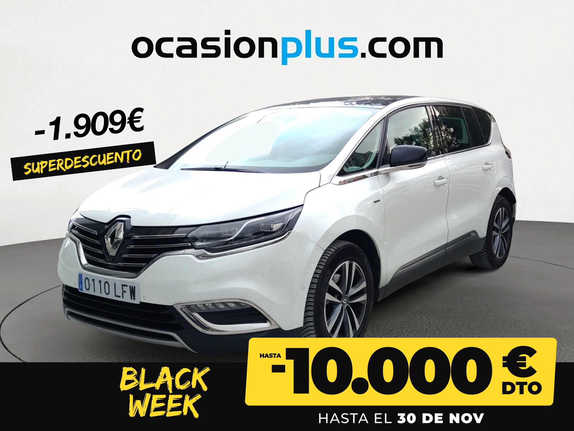 RENAULT Espace (Limited Blue dCi 118 kW (160 CV) EDC) en Madrid