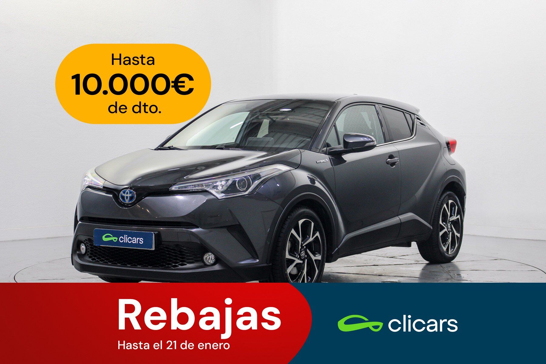 TOYOTA C-HR (C-HR 125H Advance) en Madrid