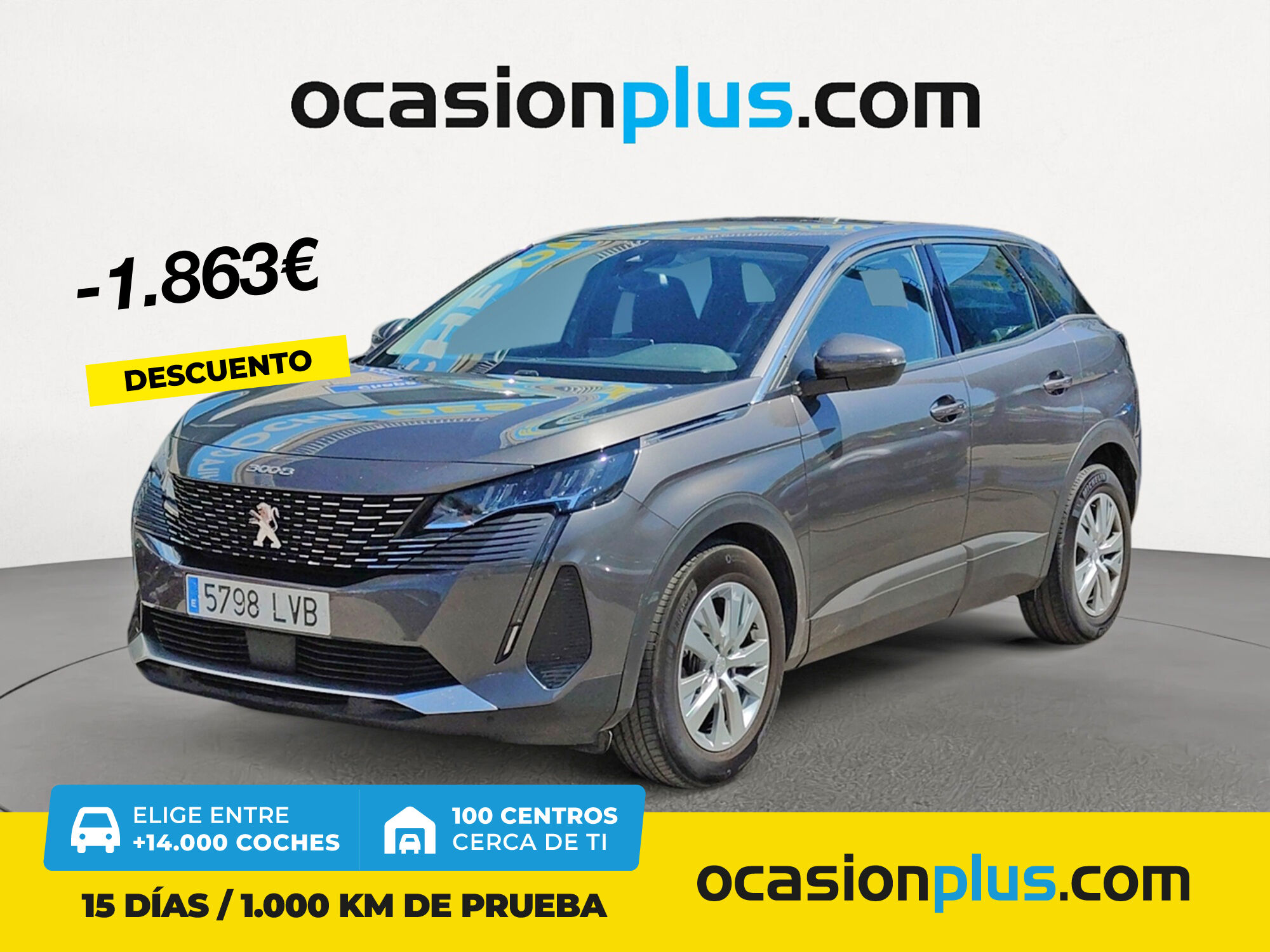 PEUGEOT 3008 (BlueHDi 130 S&S Active Pack 96 kW (130 CV)) en Madrid