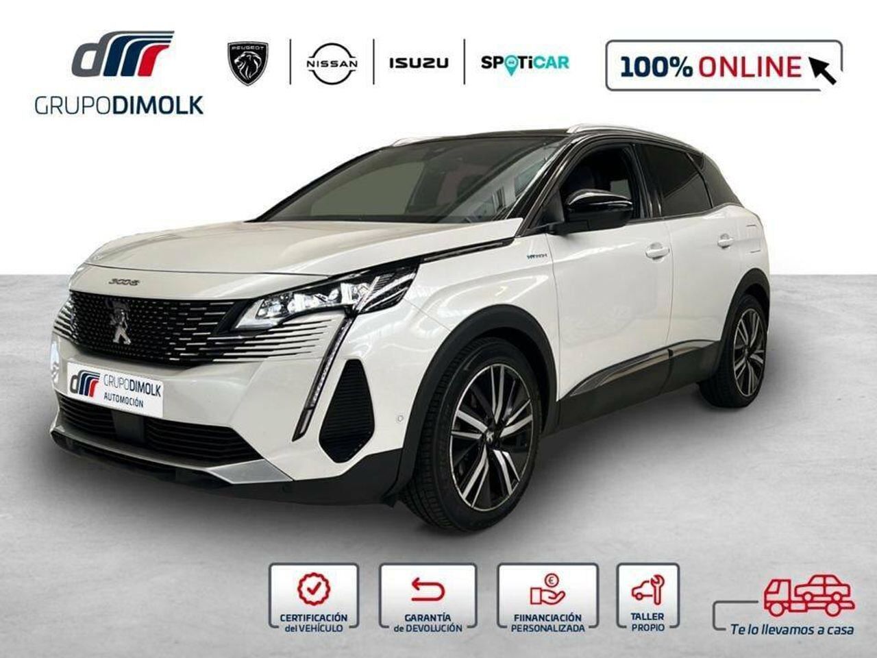 PEUGEOT 3008 (300 e-EAT8 GT Pack) en Coruña, A