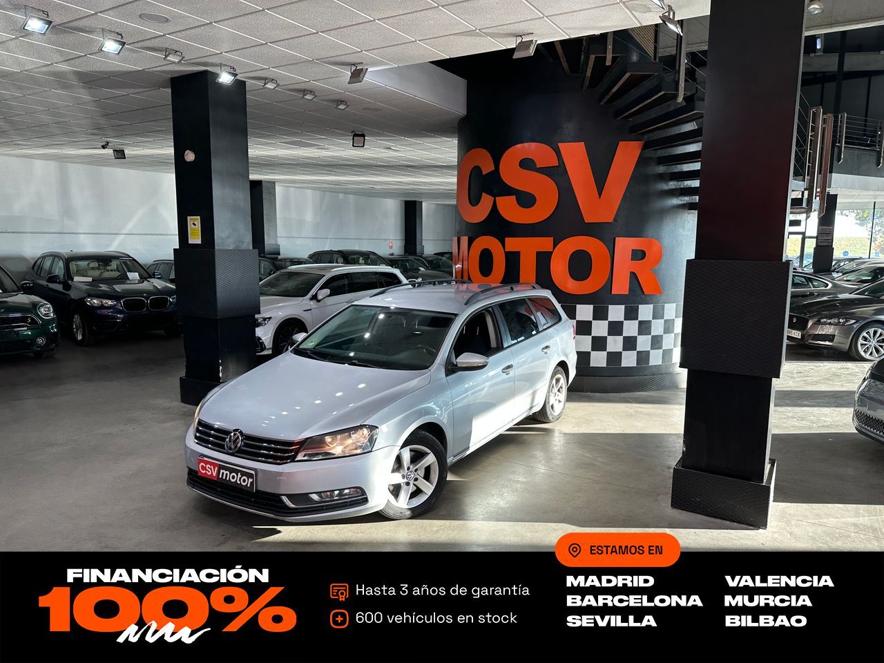 VOLKSWAGEN Passat (1.6 TDI 105cv BlueMotion) en Madrid