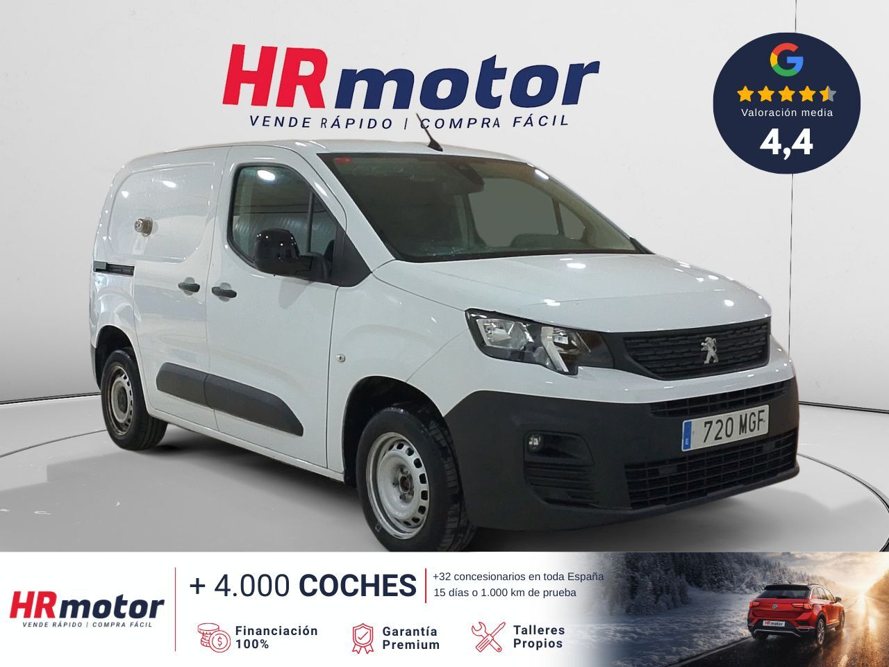 Foto del PEUGEOT Partner 1.5BlueHDI S&S Pro Standard 1000kg 100