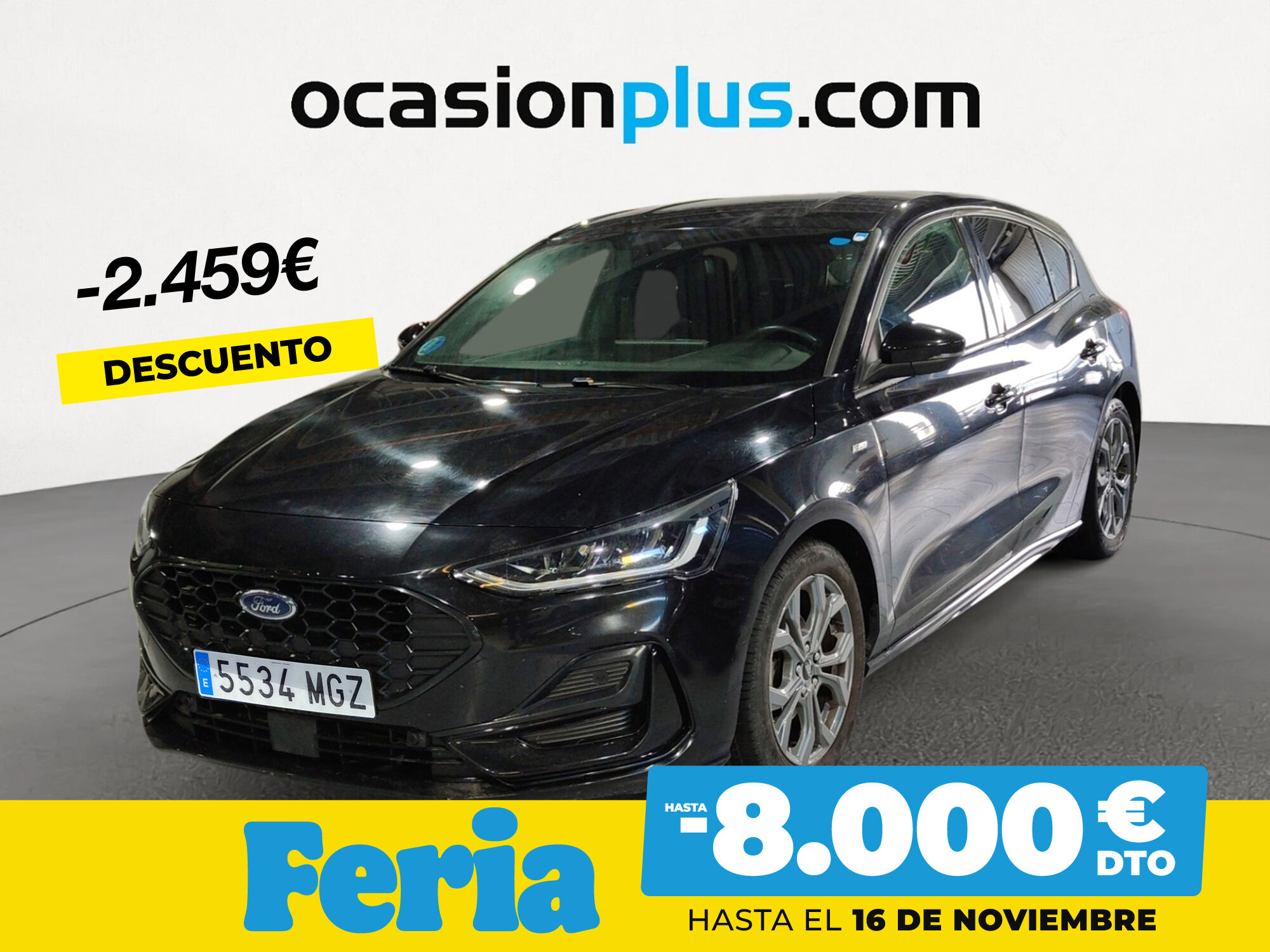FORD Focus (1.0 Ecoboost MHEV ST-Line 114 kW (155 CV)) en Madrid