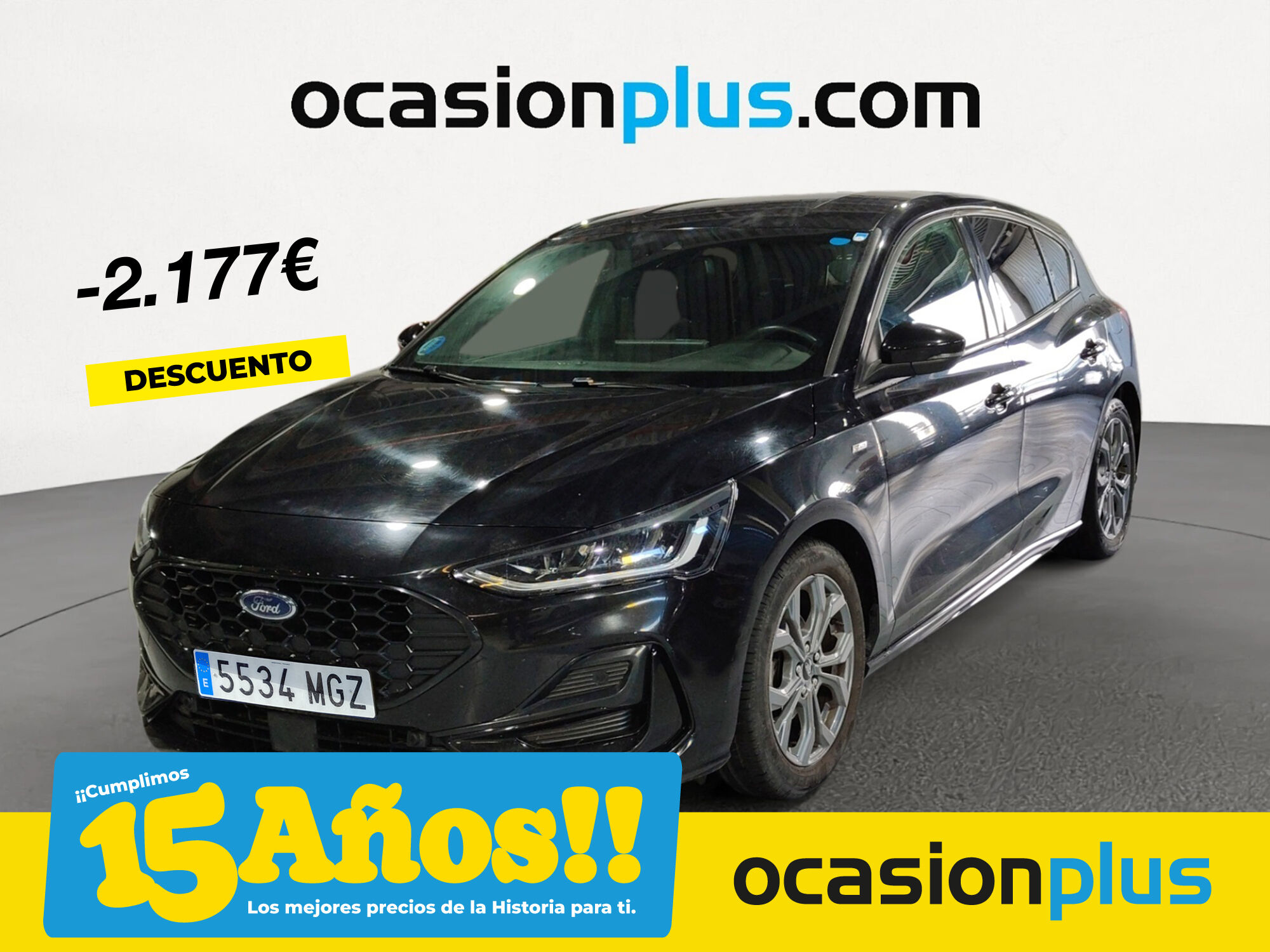 FORD Focus (1.0 Ecoboost MHEV ST-Line 114 kW (155 CV)) en Madrid