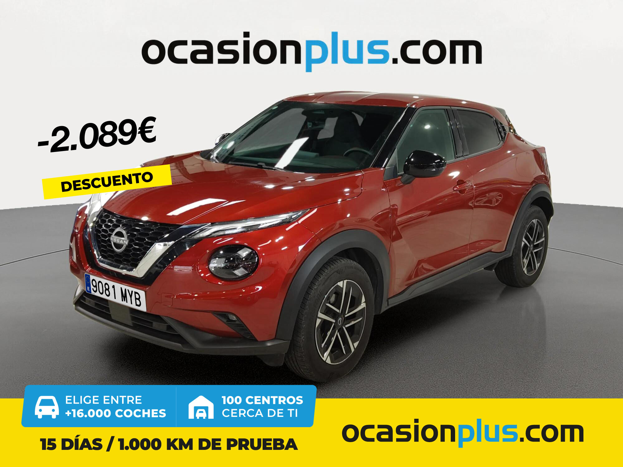 NISSAN Juke (DIG-T N-Connecta 4x2 DCT 84 kW (114 CV)) en Madrid