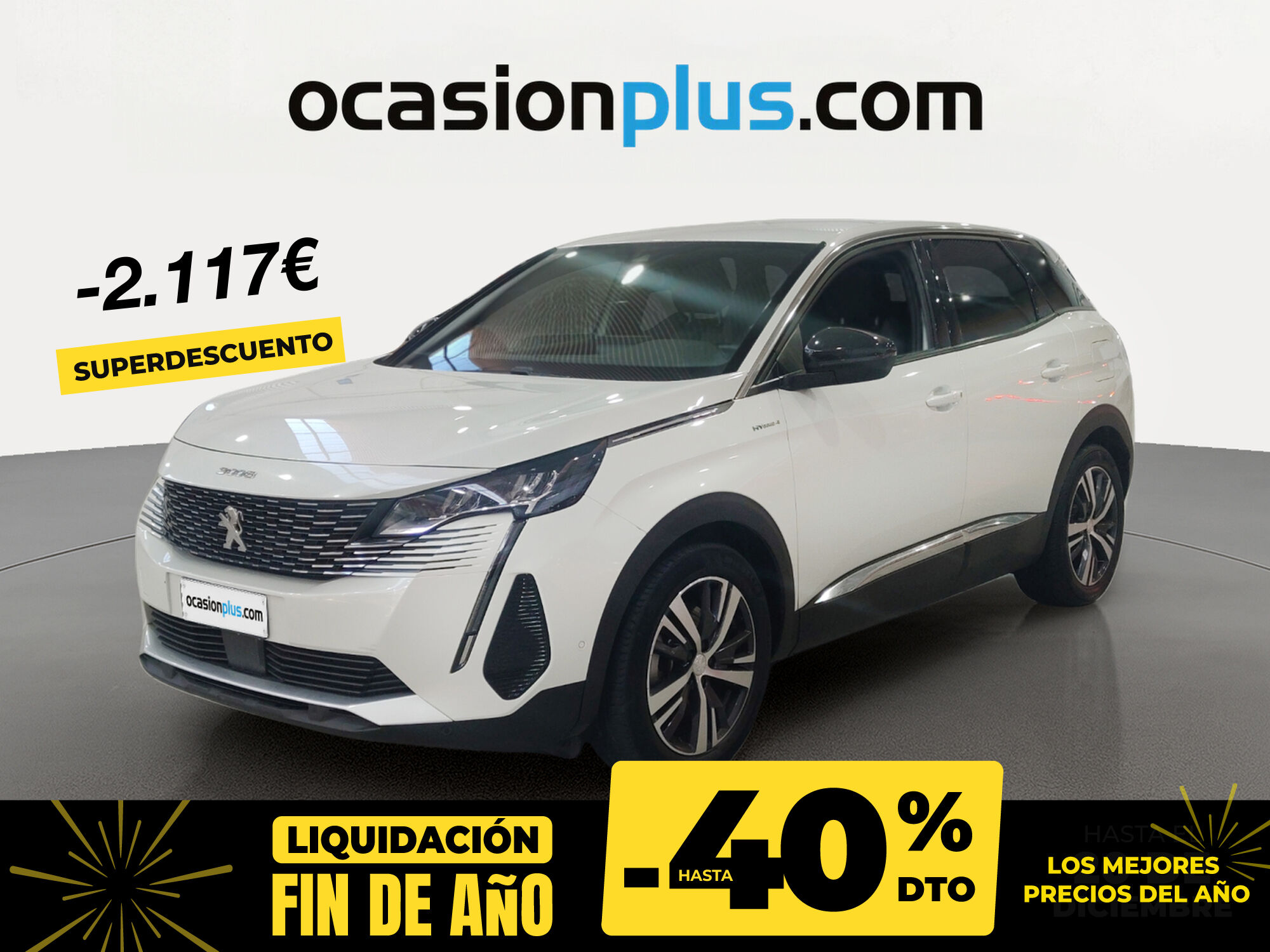 PEUGEOT 3008 (Hybrid 300 Allure Pack e-EAT8 221 kW (300 CV)) en Madrid