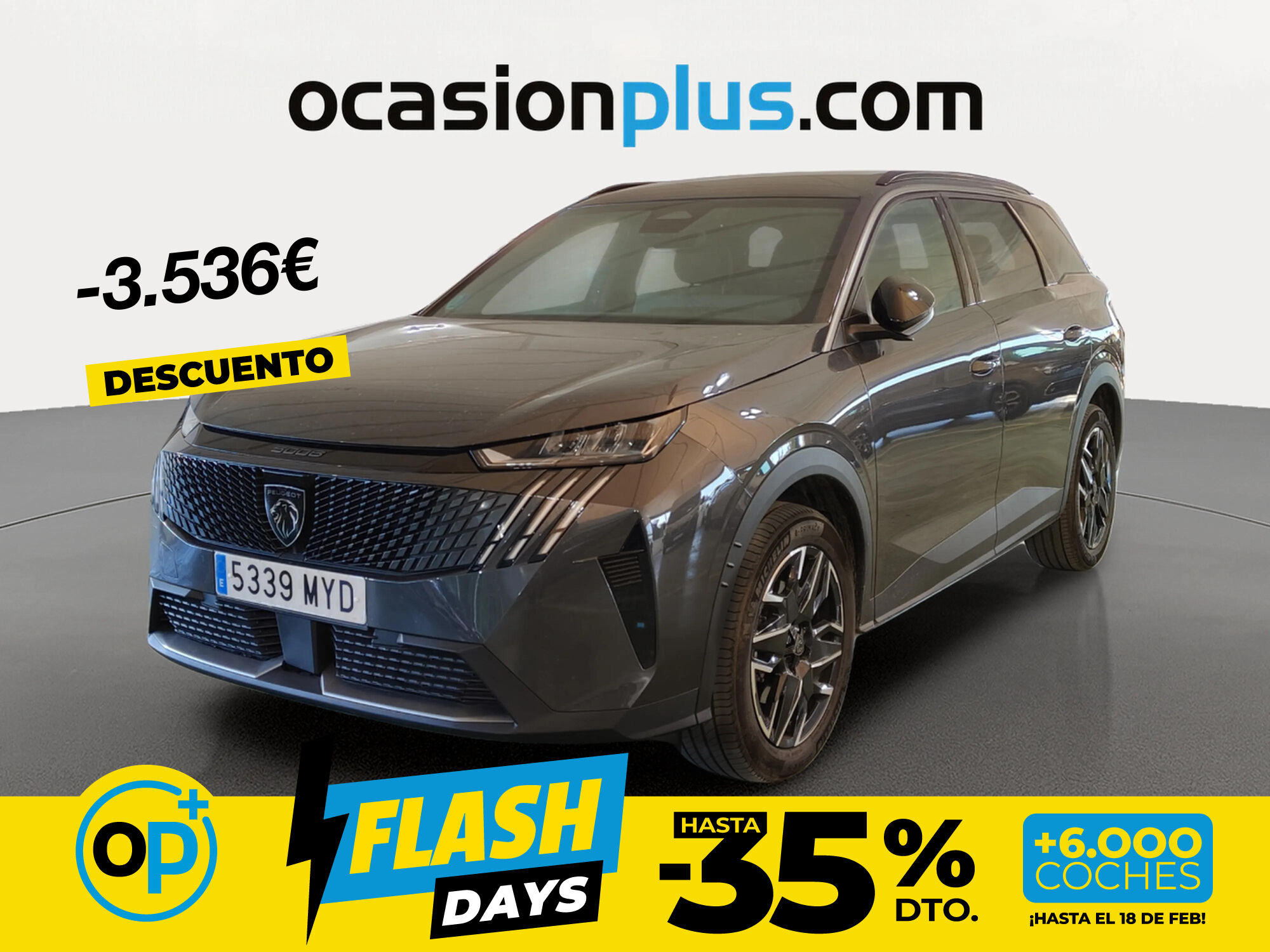 Foto del PEUGEOT 5008 Hybrid 136 Allure eDCS6