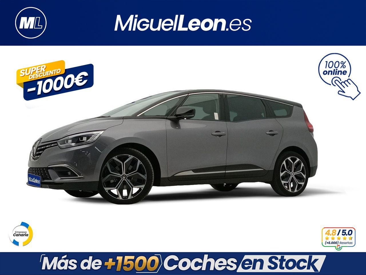 RENAULT Scénic (Limited TCe 103kW (140CV) GPF MY2021) en Palmas, Las