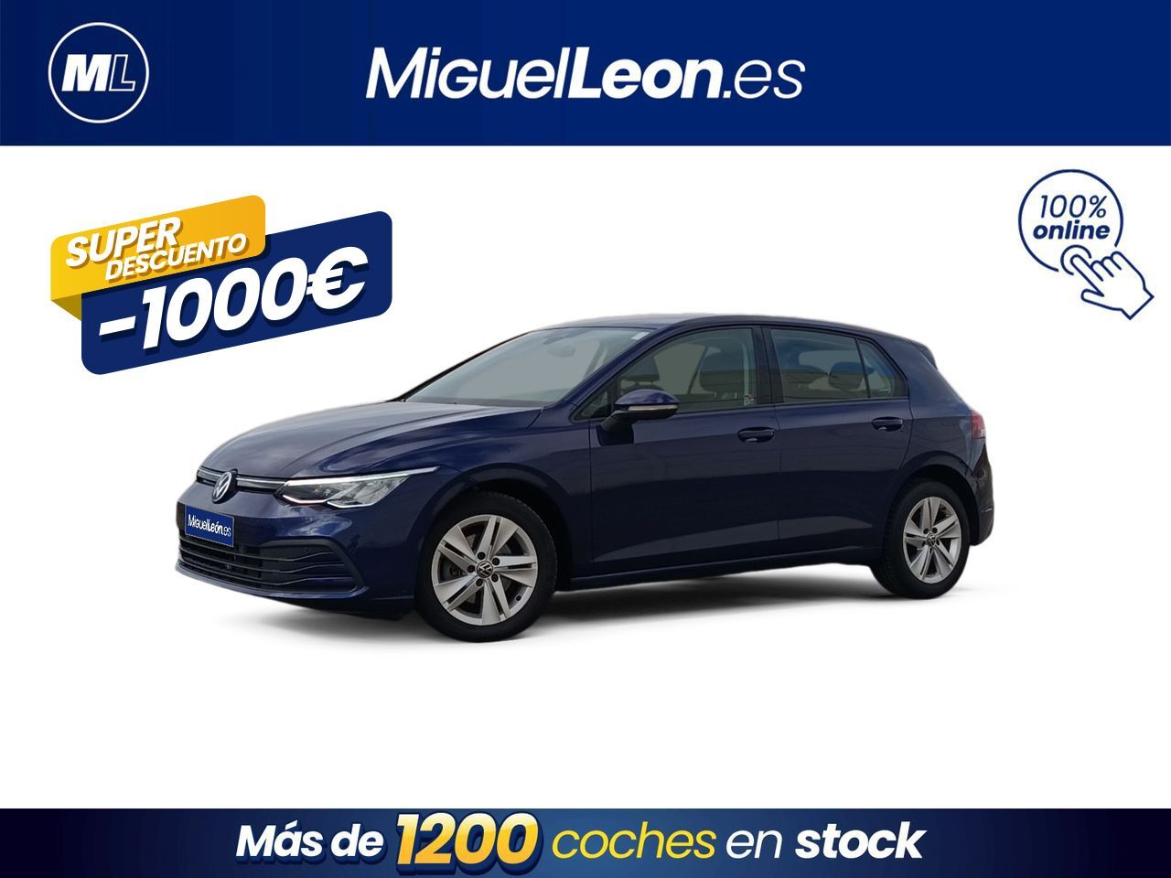 VOLKSWAGEN Golf (Life 1.0 TSI 81kW (110CV)) en Palmas, Las