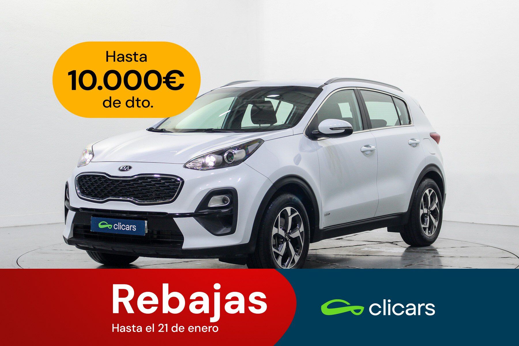 KIA Sportage (Sportage 1.6 MHEV Business 4x4 136) en Madrid