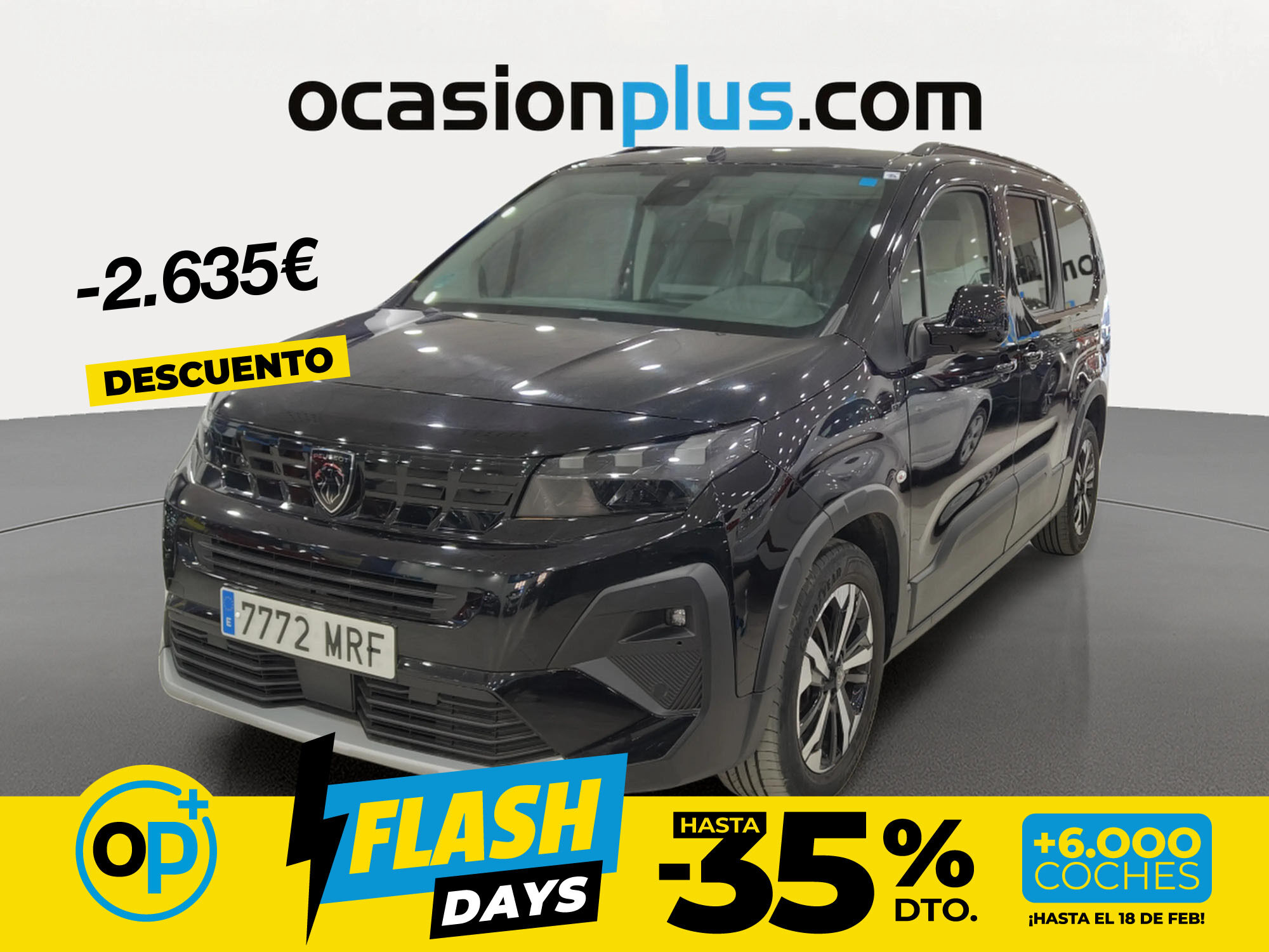 Foto del PEUGEOT Rifter 1.5BlueHDI S&S GT Business Long 130 EAT8