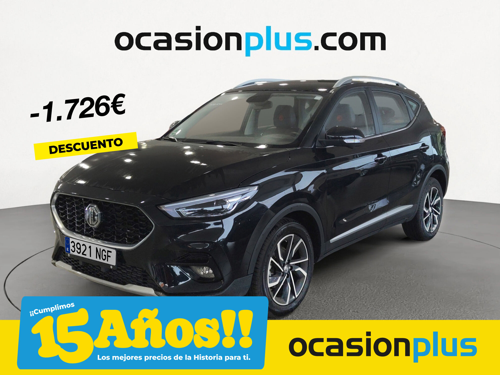 MG ZS (1.0T Luxury Auto 82 kW (111 CV)) en Madrid