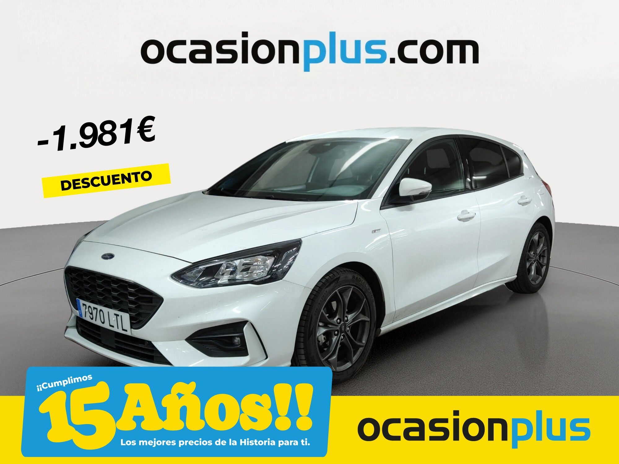 FORD Focus (1.0 Ecoboost MHEV ST-Line 92 kW (125 CV)) en Madrid